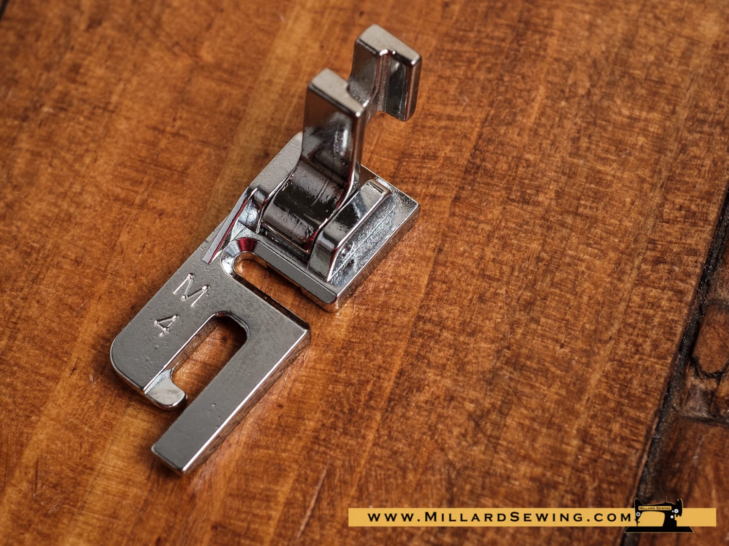 Felling Foot, 4MM Hinged for Low Shank Sewing Machines