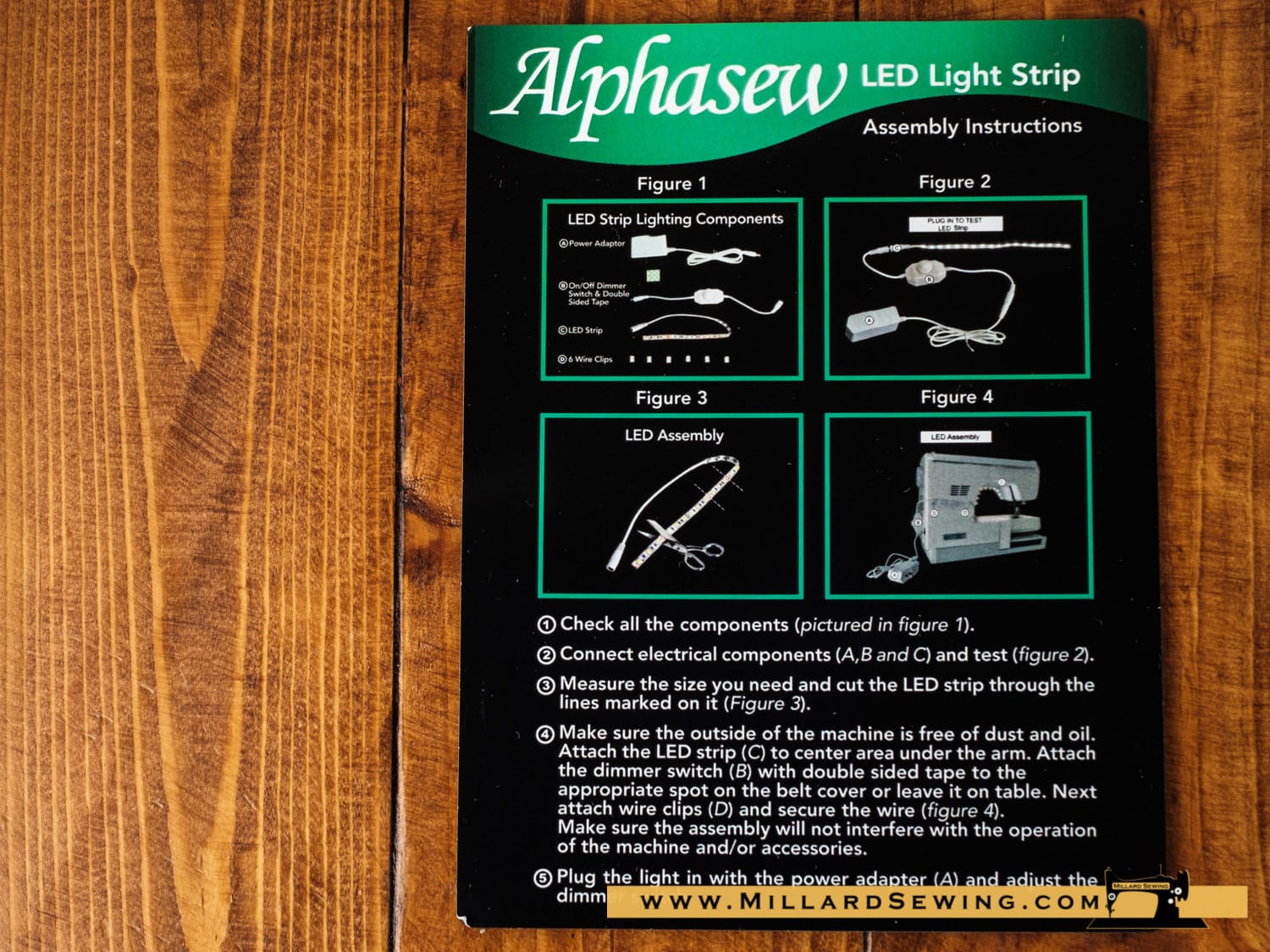 11-1/2" Adjustable LED Light Strip - Image 2