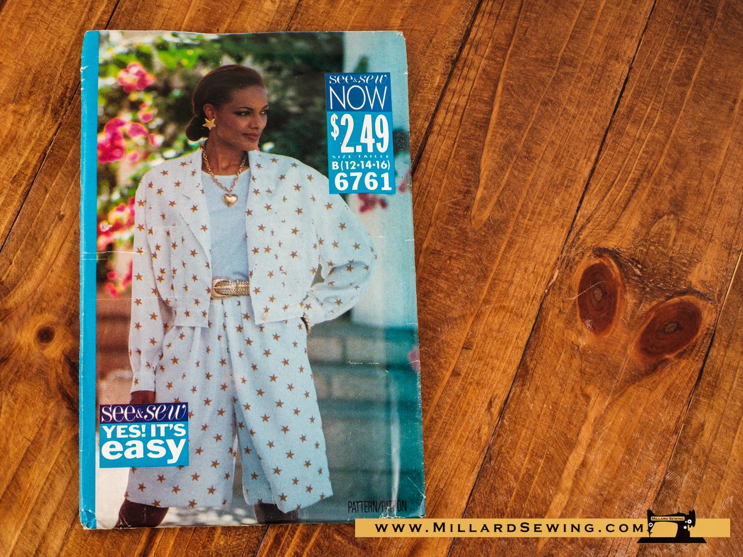 See & Sew 6761 by Butterick (1993) Misses Jacket & Split Skirt
