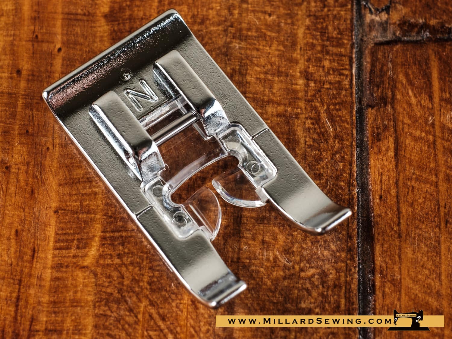 Monogramming Foot (N) for Snap-O-Matic Mount Sewing Machines