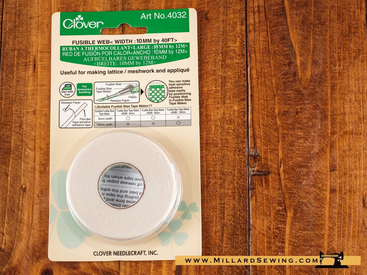 Tape, Fusible 10mm by Clover