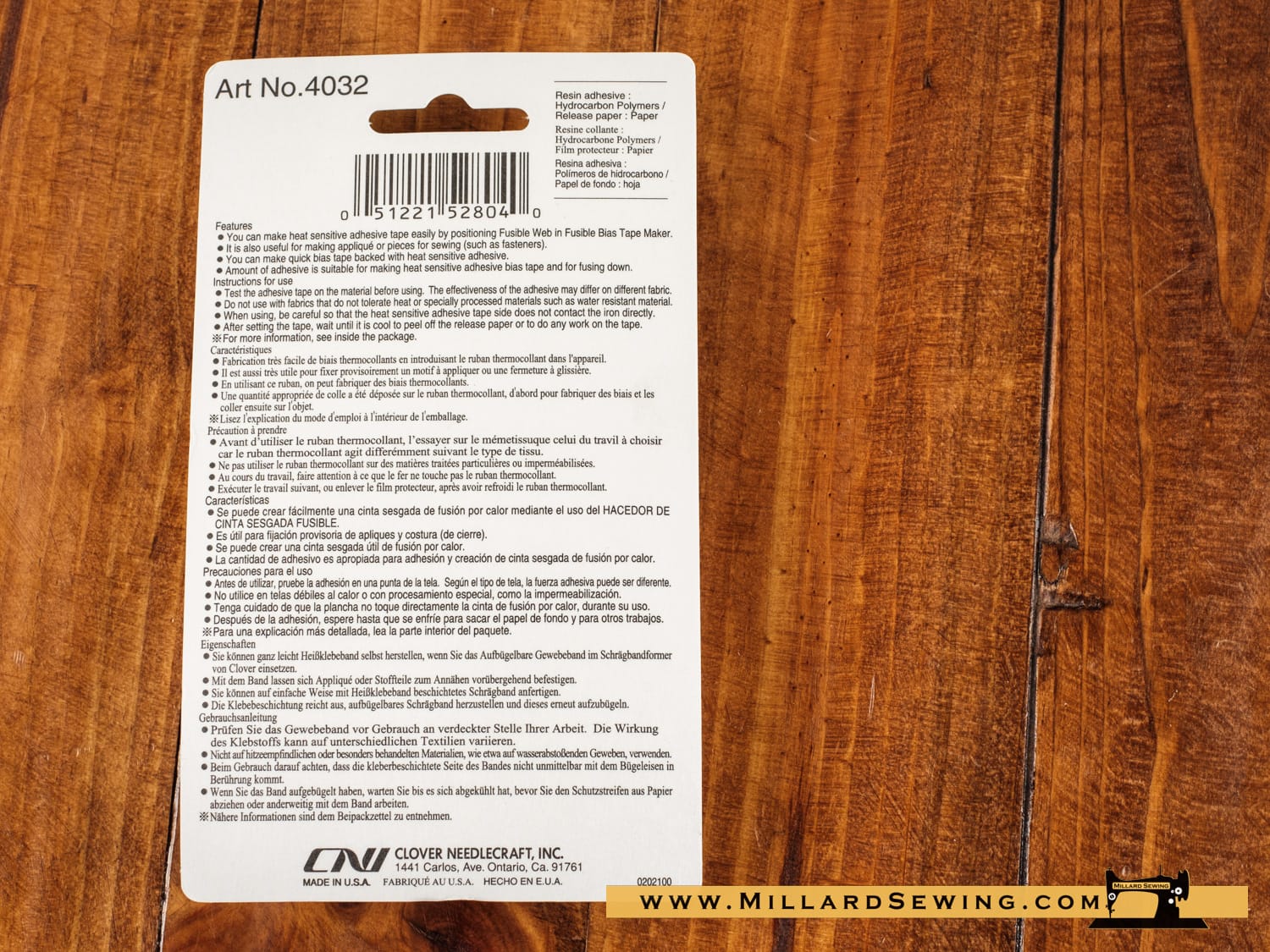 Tape, Fusible 10mm by Clover - Image 2