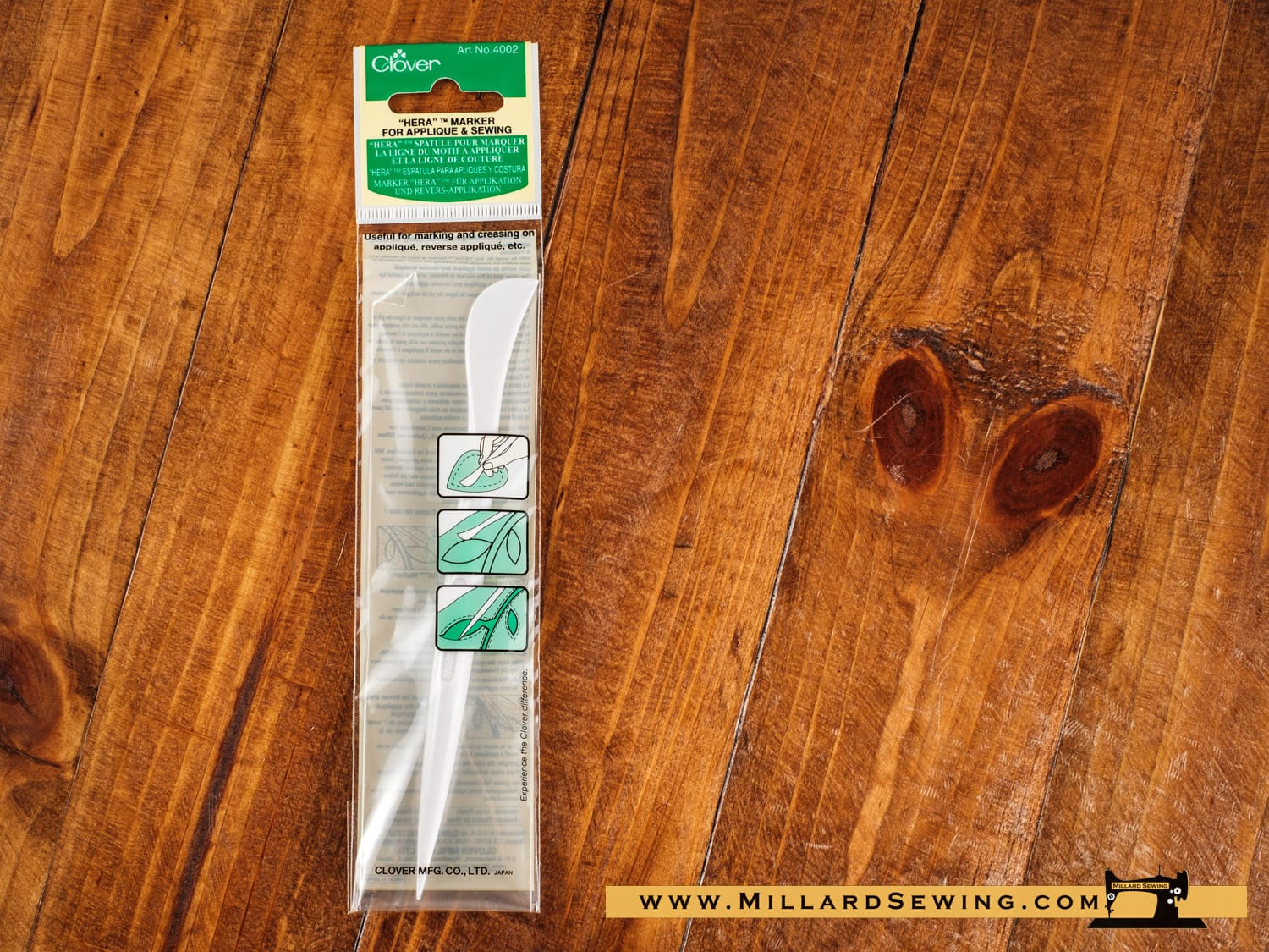 Crease Marking Tool, Mini Hera Marker by Clover