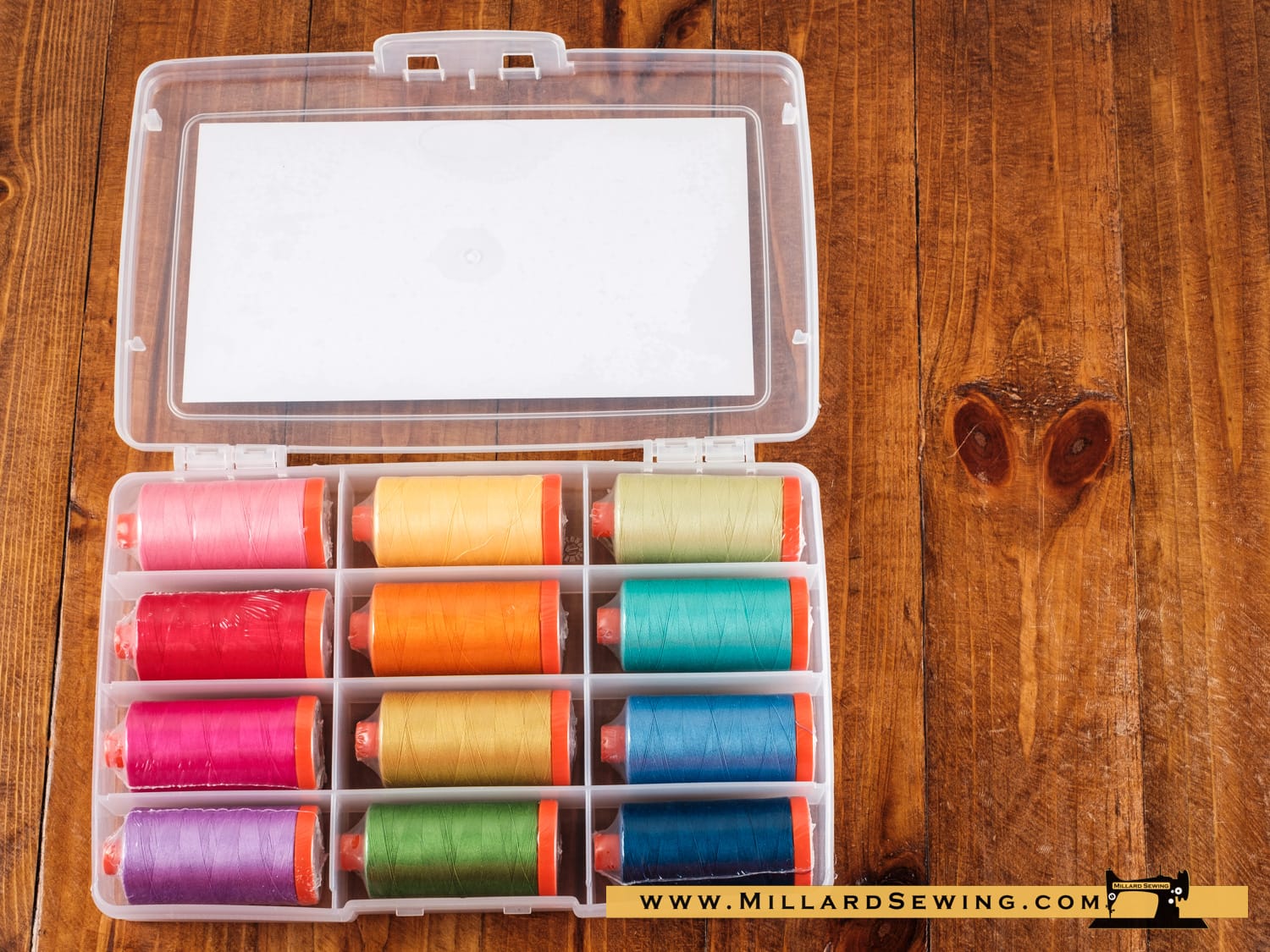 Piece & Quilt, Colors Christa Watson Thread Collection by Aurifil - Image 2