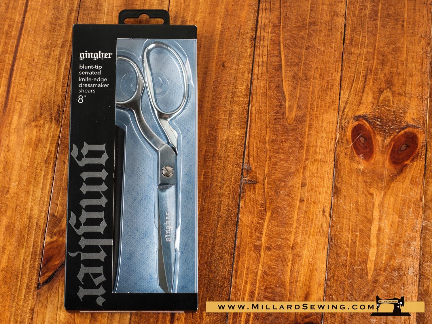 Scissors, 8" Knife Edge Dressmaker Shears By Gingher