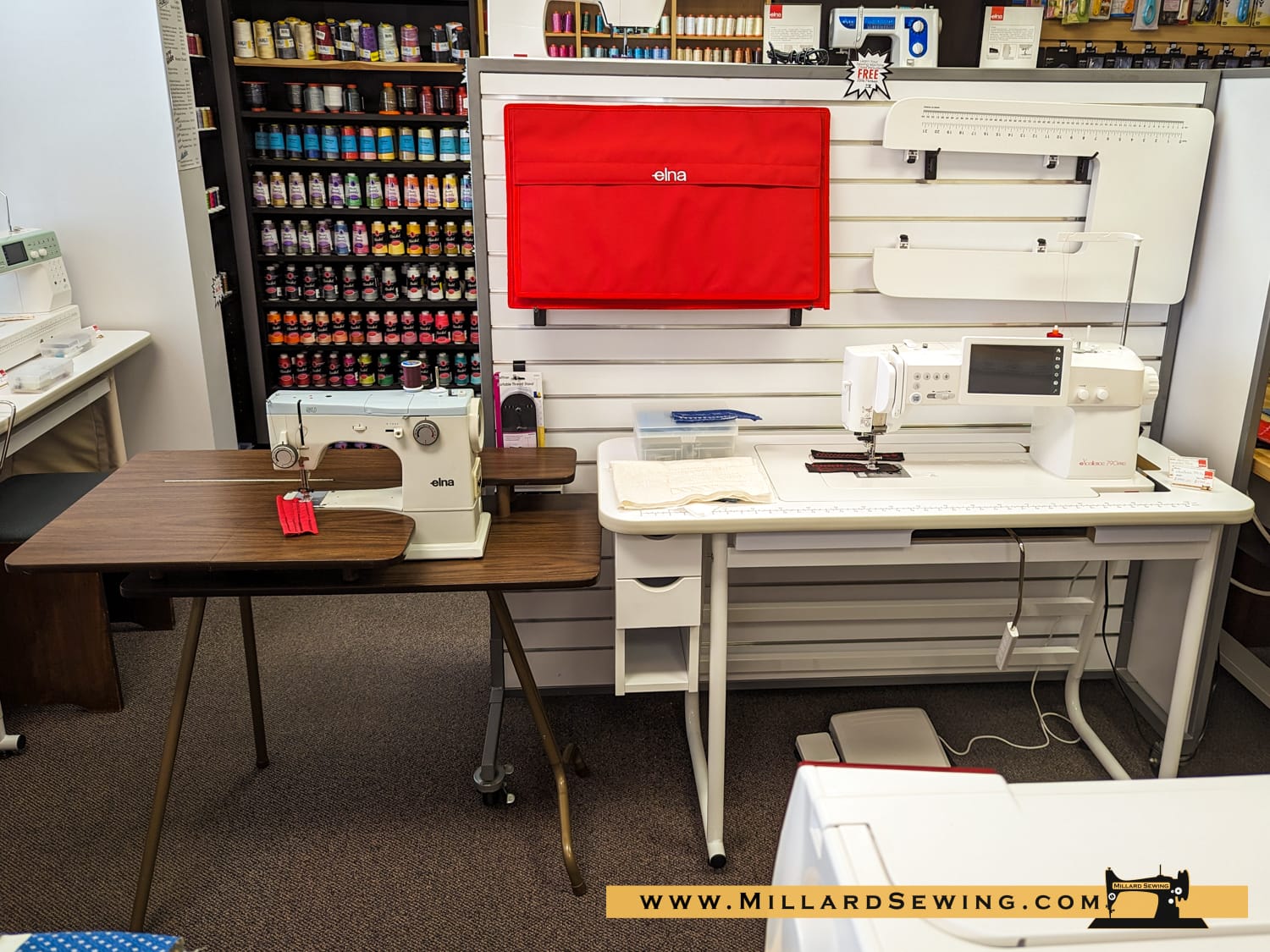 Table for Elna 790 Series & Janome Continental Series Sewing Machines