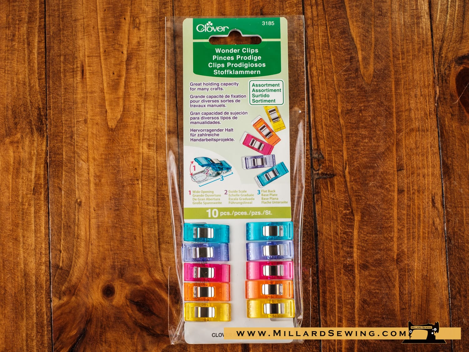 Clover, Multi-Color Wonder Clips, CL3185, 051221731853