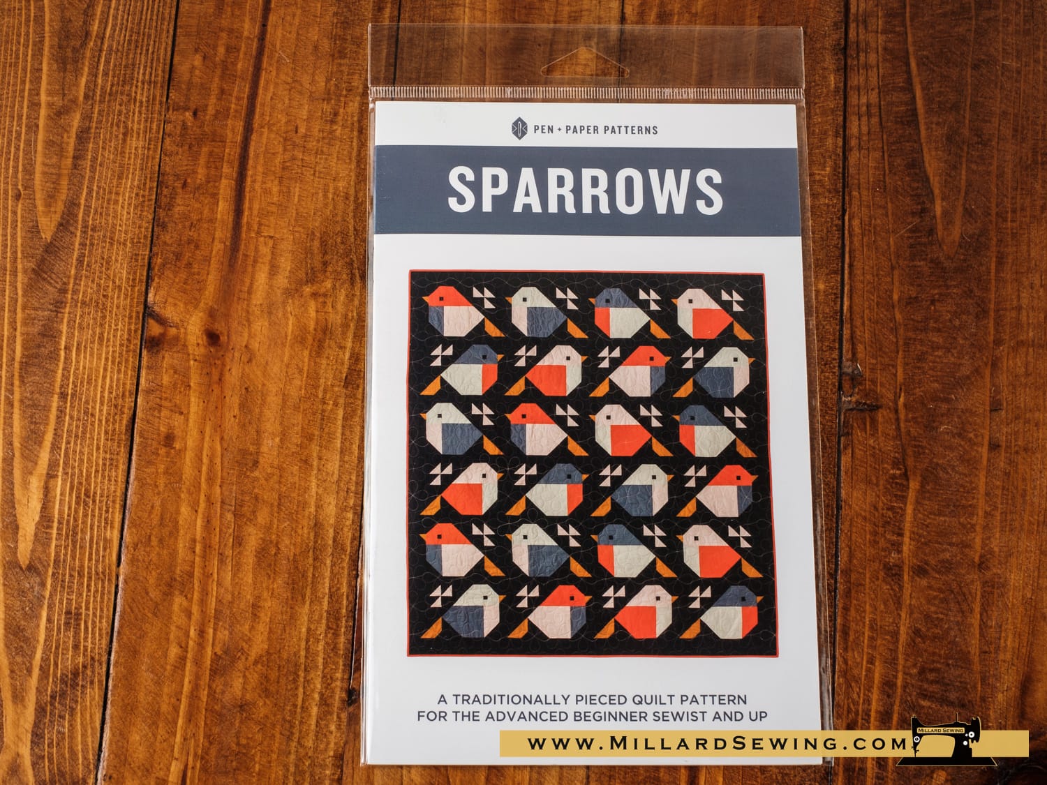 Sparrows Quilt Pattern by Pen-Paper Patterns