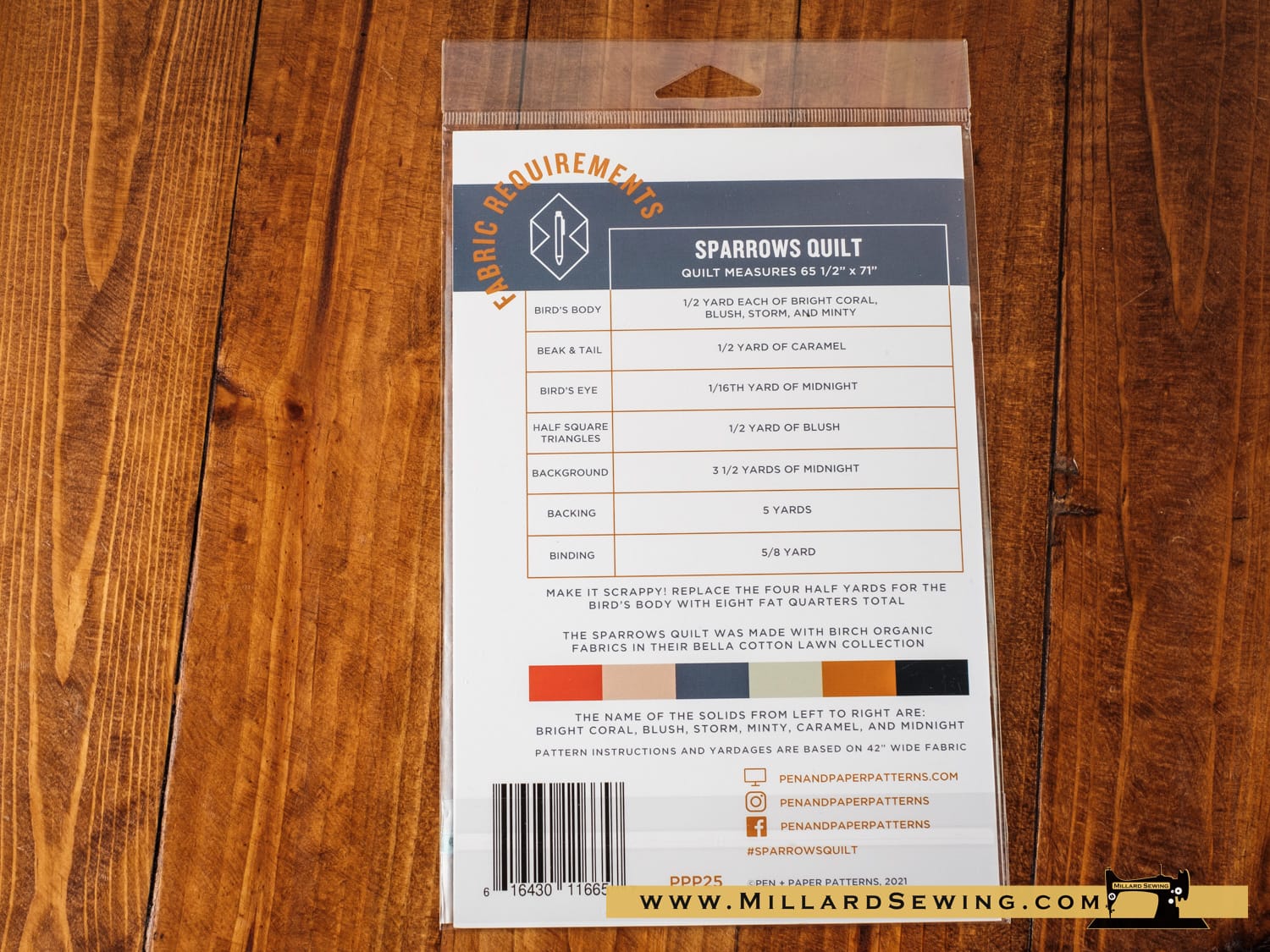 Sparrows Quilt Pattern by Pen-Paper Patterns - Image 2