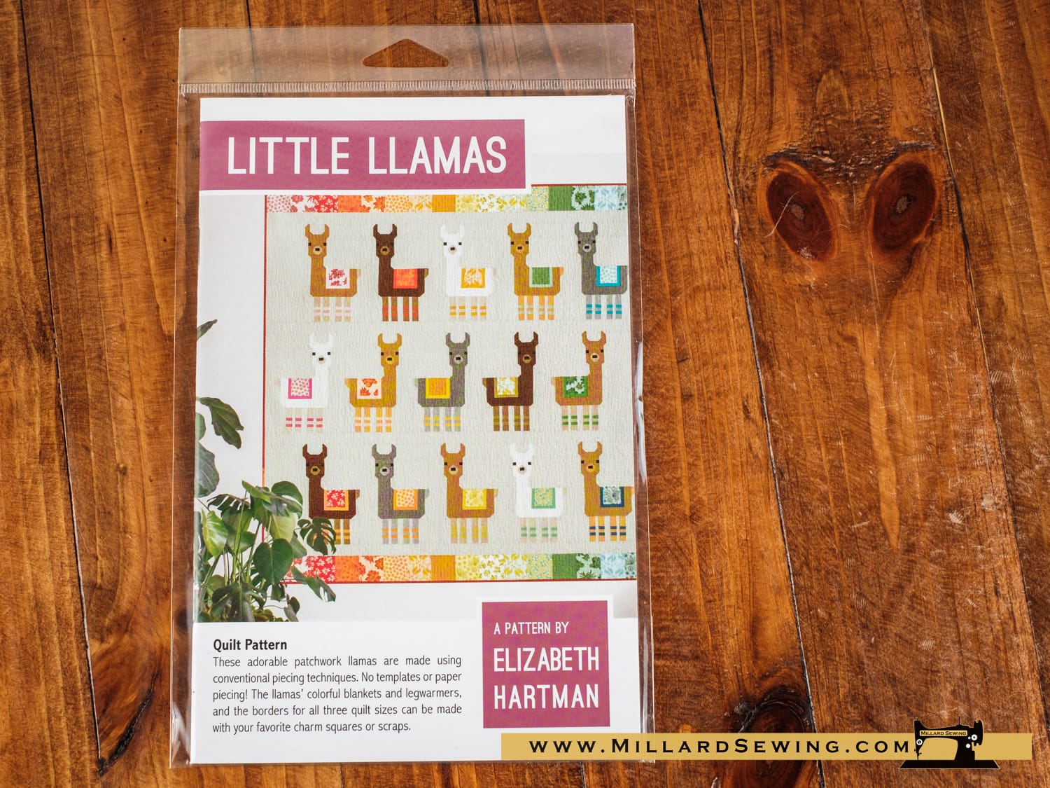 Little Llamas Quilt Pattern by Elizabeth Hartman