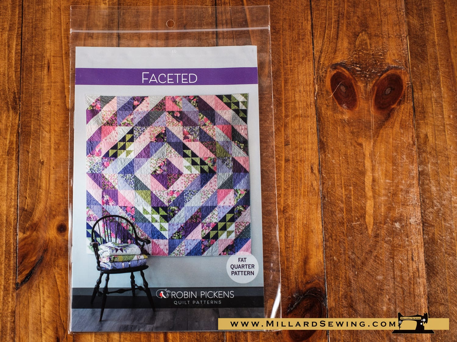 Faceted Quilt Pattern by Robin Pickens Inc.