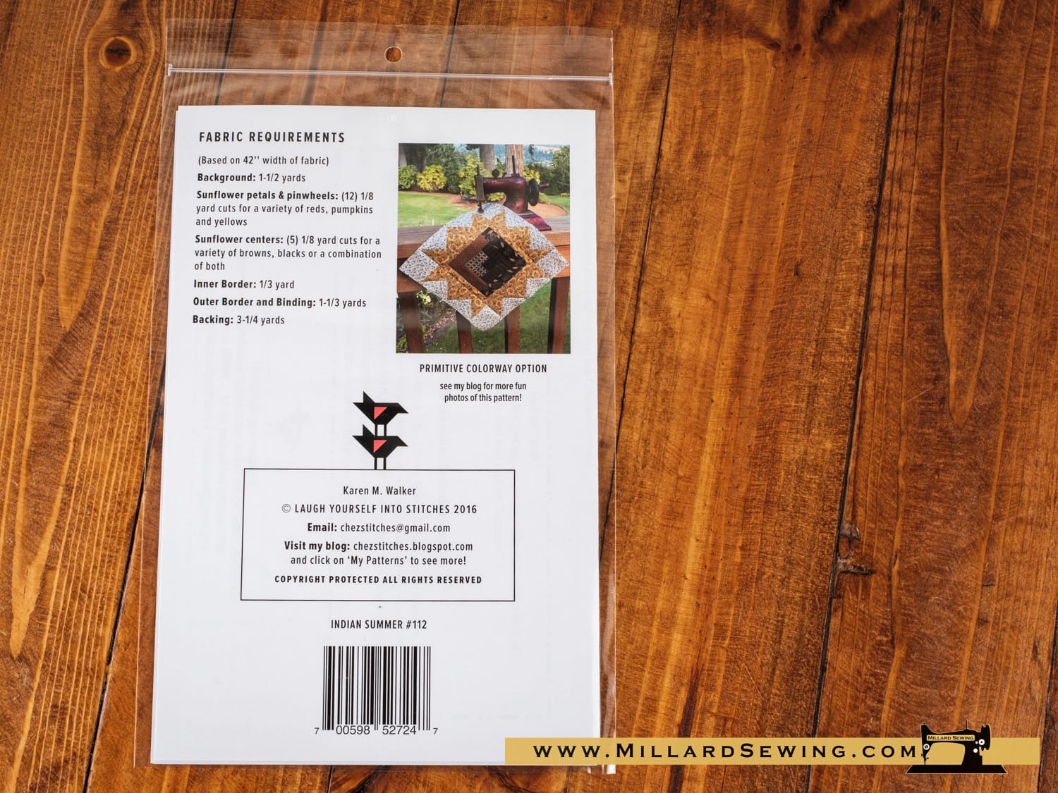 Indian Summer Quilt Pattern by Laugh Yourself Into Stitches - Image 2