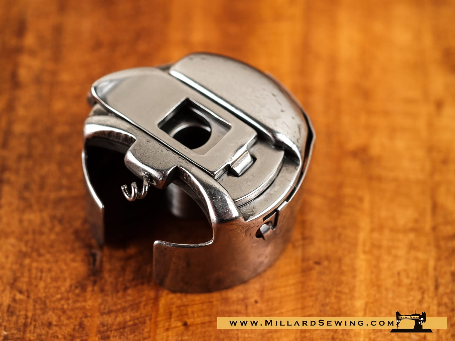 Bobbin Case for Rotary Hook Sewing Machine with Pigtail Spring - Image 3