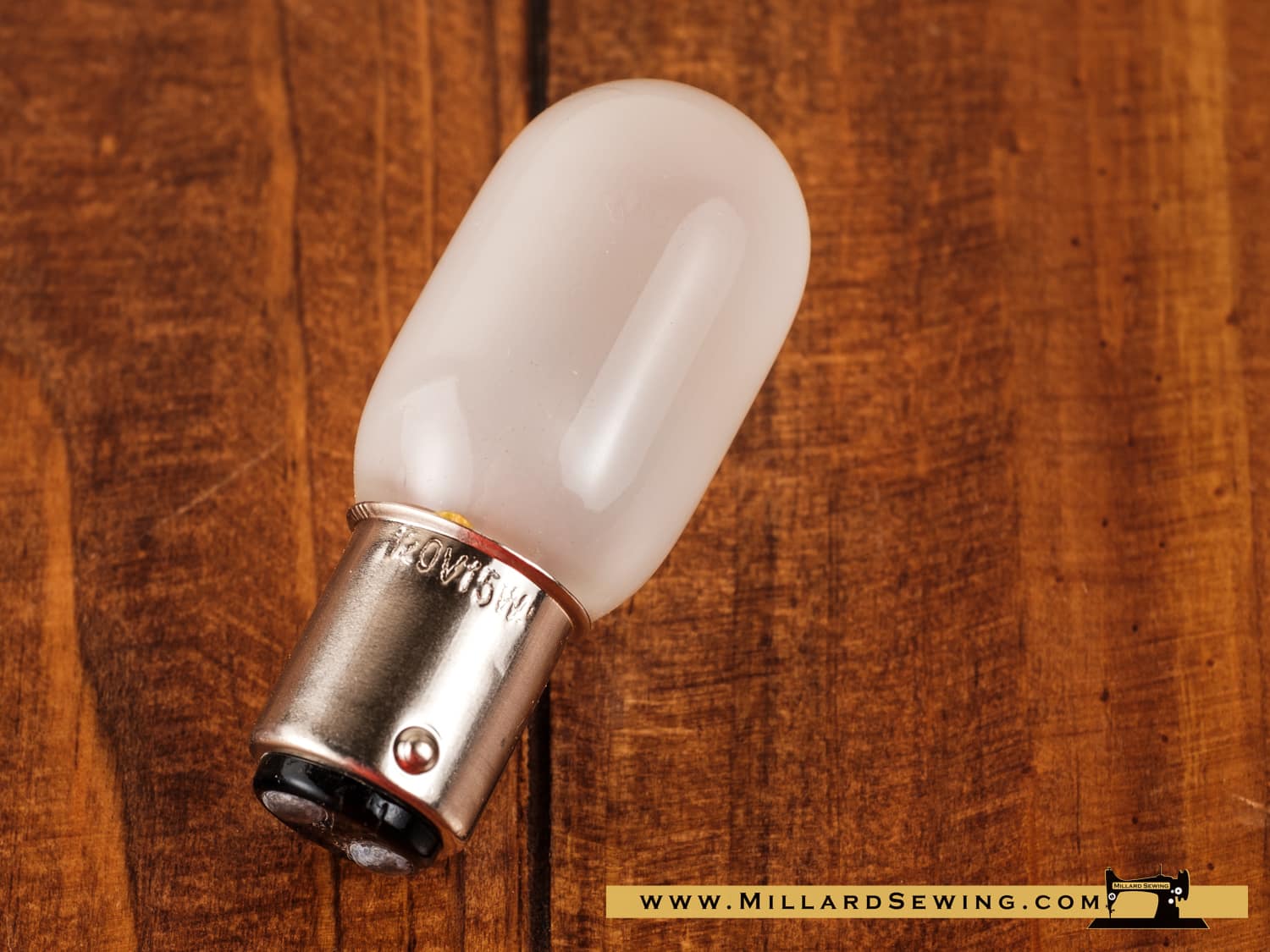 Light Bulb, 120v-220v 19/32" Bayonet Mount for Multiple Makes & Models of Sewing Machines - Image 6