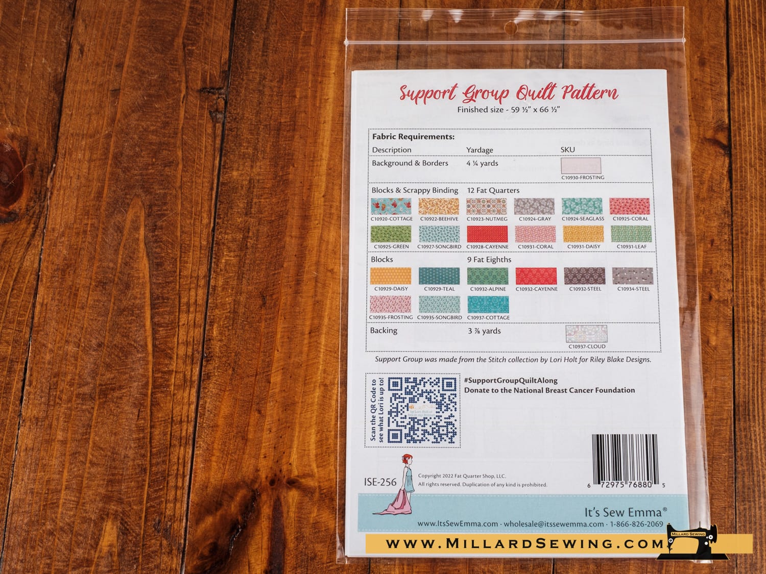 Support Group Quilt Pattern by Lori Holt for Bee in My Bonnet Co. and It's Sew Emma - Image 2