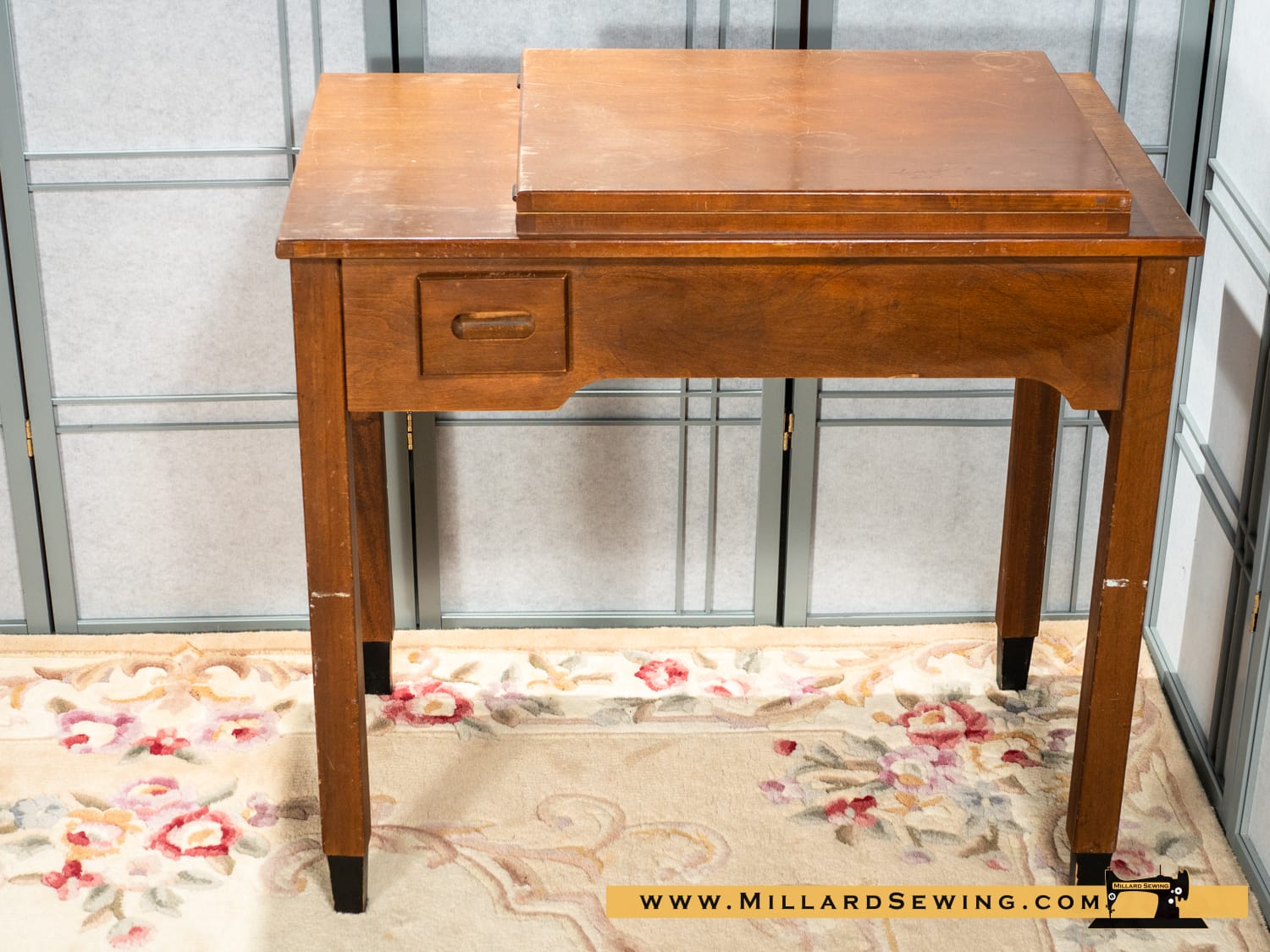 Sewing Machine Cabinet For Flat Bed Machines, By Necchi - Image 2