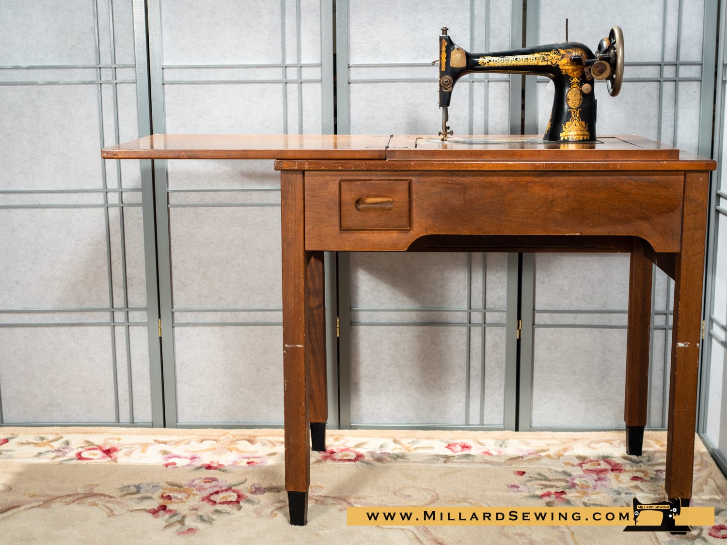 Sewing Machine Cabinet For Flat Bed Machines, By Necchi - Image 4