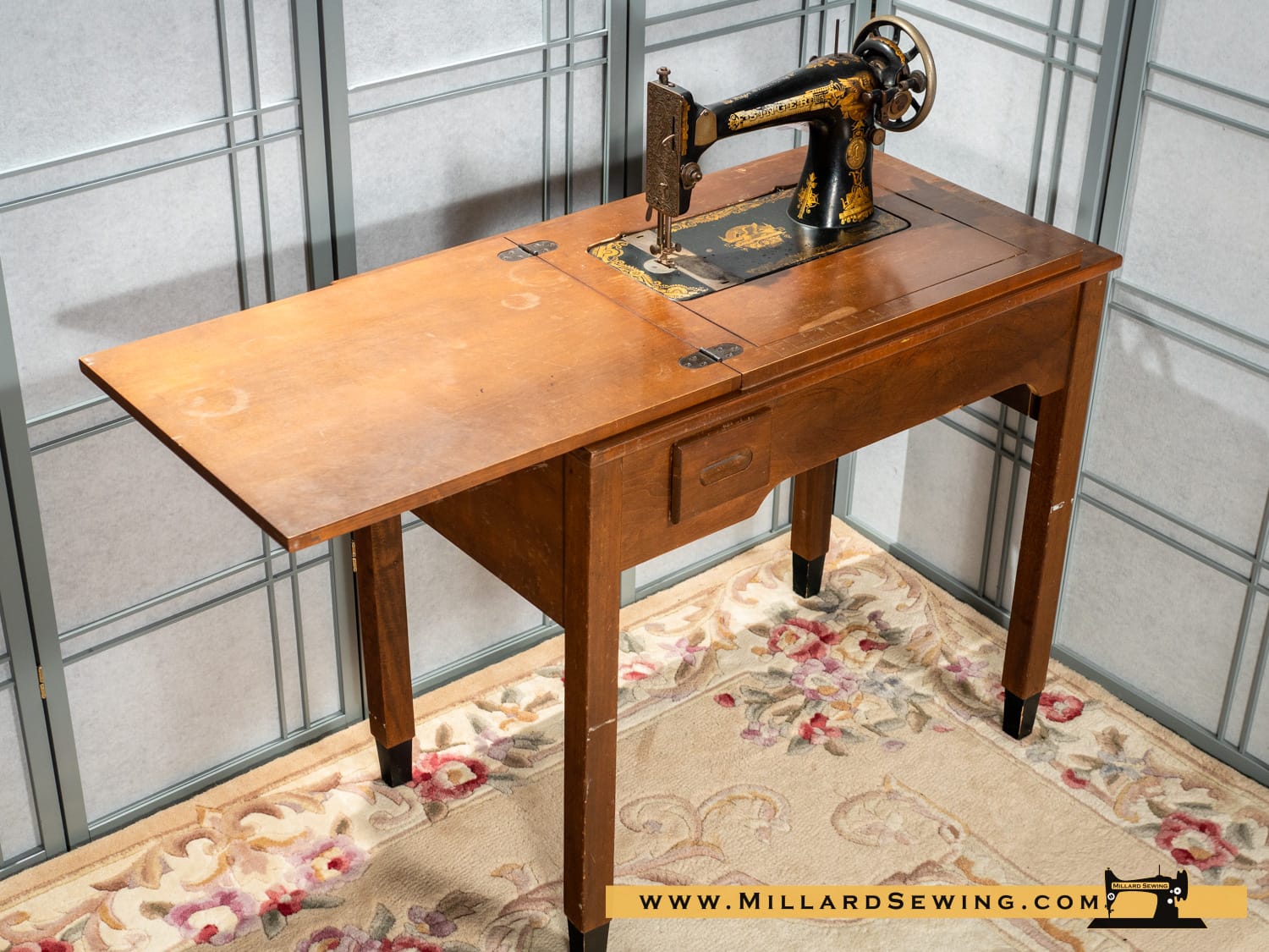 Sewing Machine Cabinet For Flat Bed Machines, By Necchi - Image 5