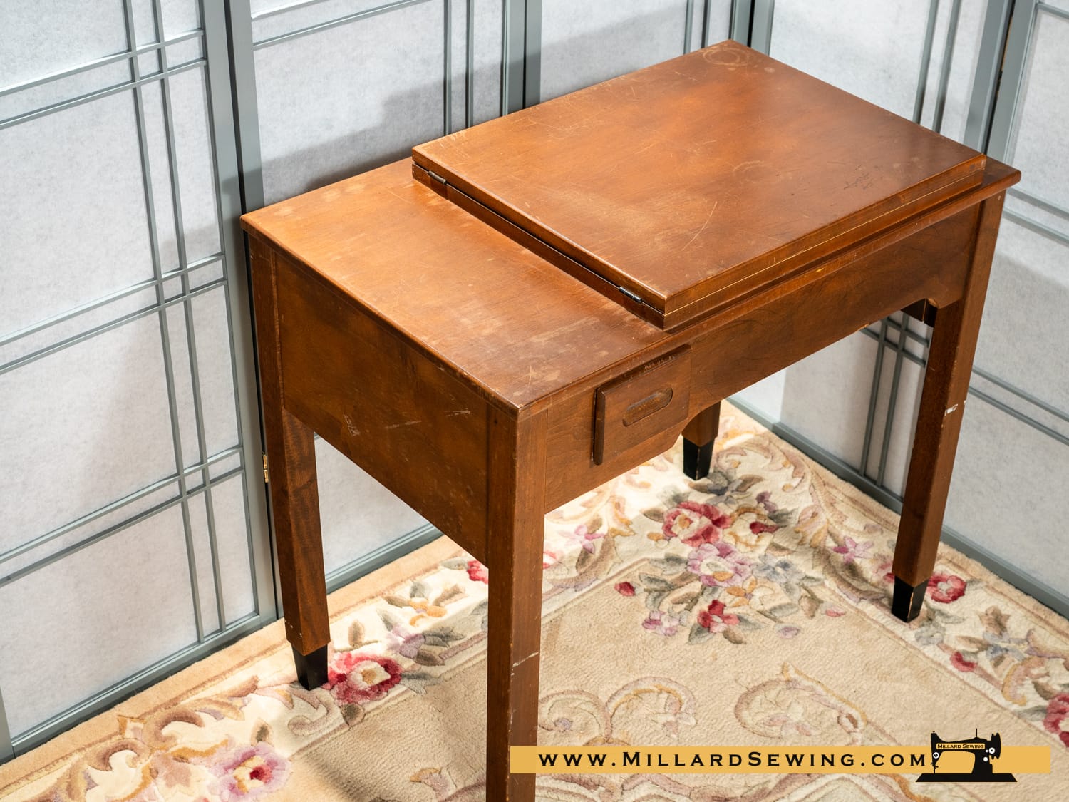 Sewing Machine Cabinet For Flat Bed Machines, By Necchi - Image 6