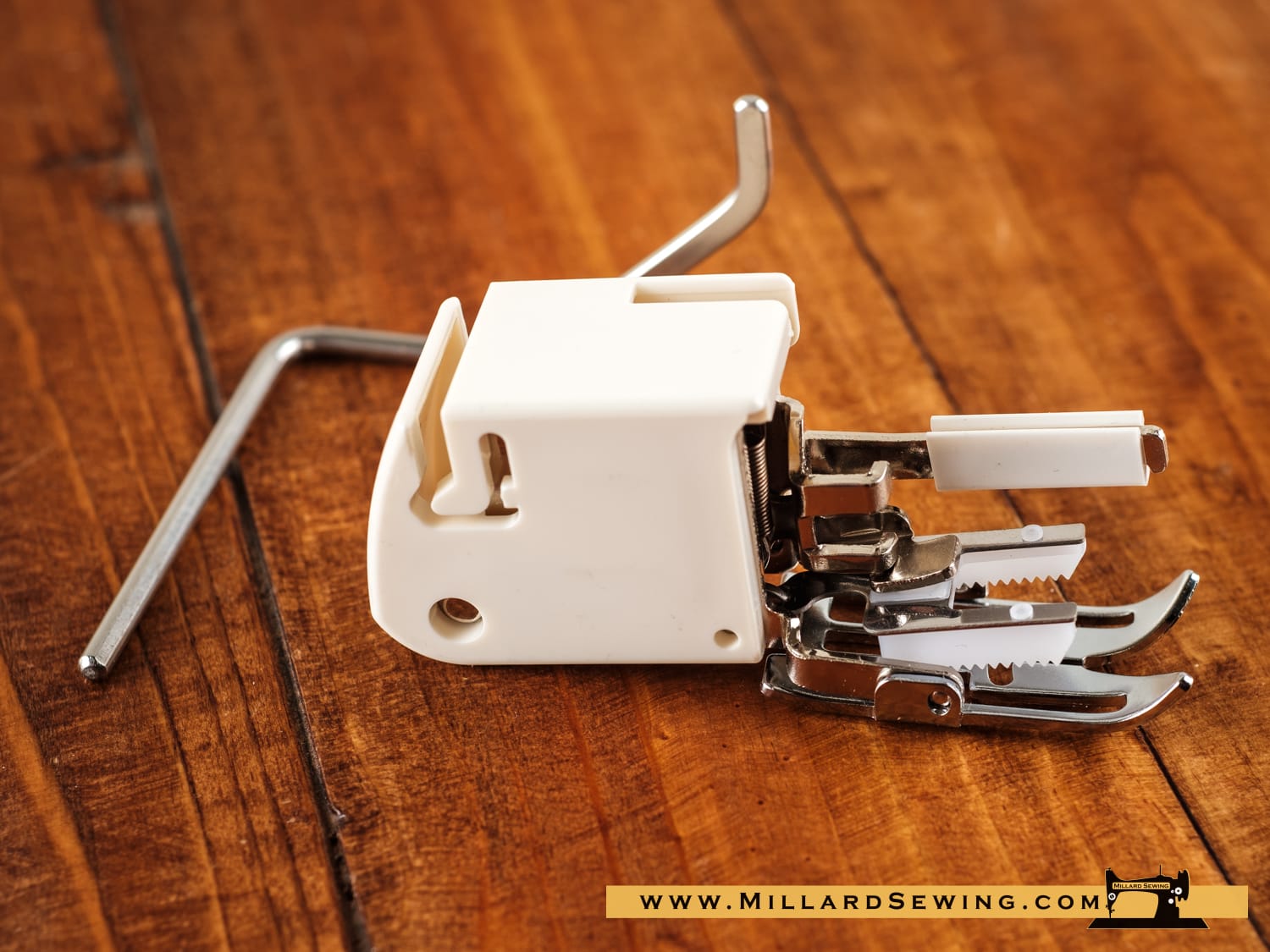 Walking Foot, Open-Toe, with Quilt Guide for Elna, Janome/New Home & Kenmore Sewing Machines - Image 2