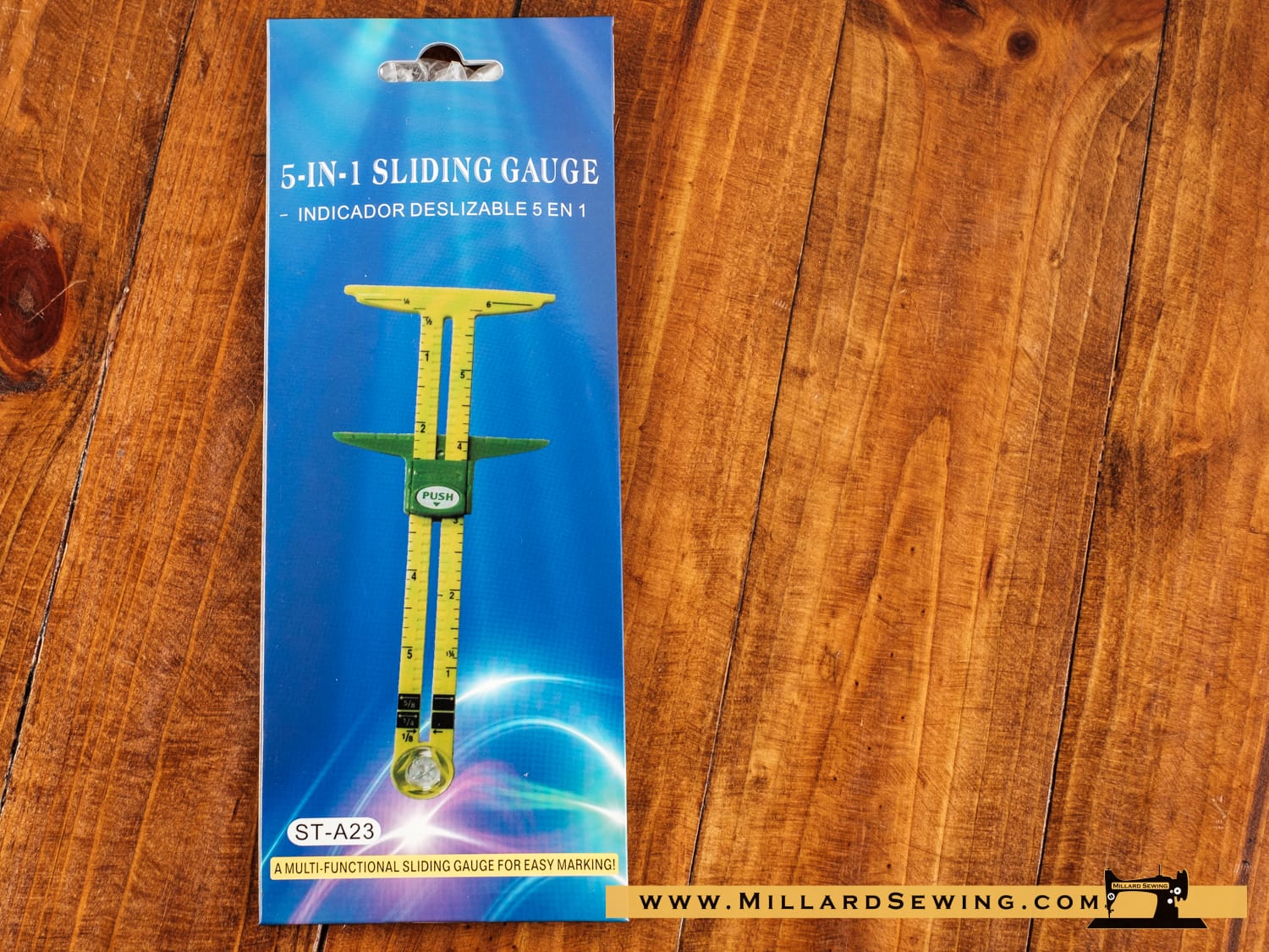 Gauge, 5-In-1 Sliding Type 6"
