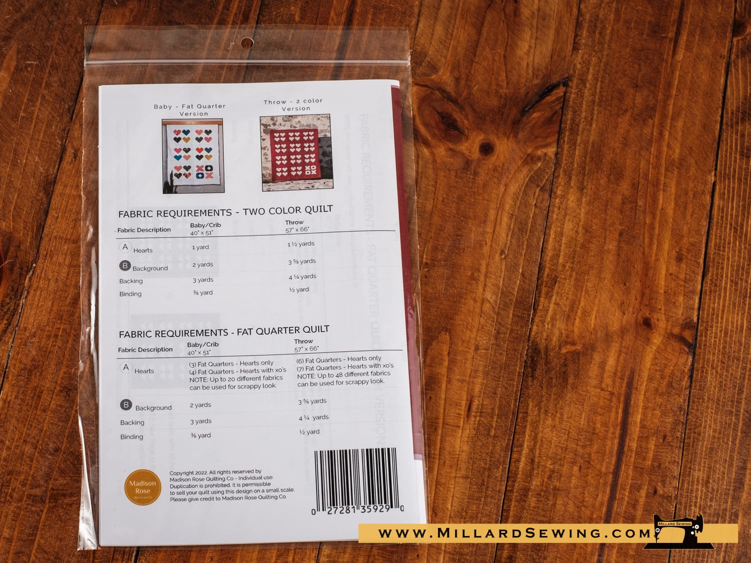 A Mother's Heart Quilt Pattern by Madison Rose Quilting Co - Image 2