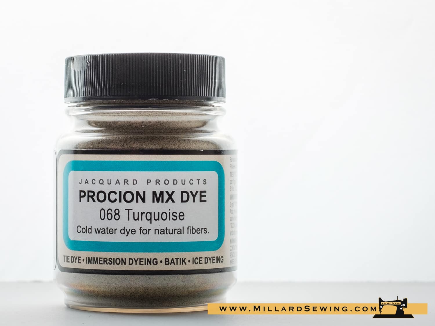 Jacquard Procion MX Colorante Per Tessuti - Acquamarina - 1 Libbra (454g) - Tintura A Freddo Permanente Per Cotone, Lino, Seta