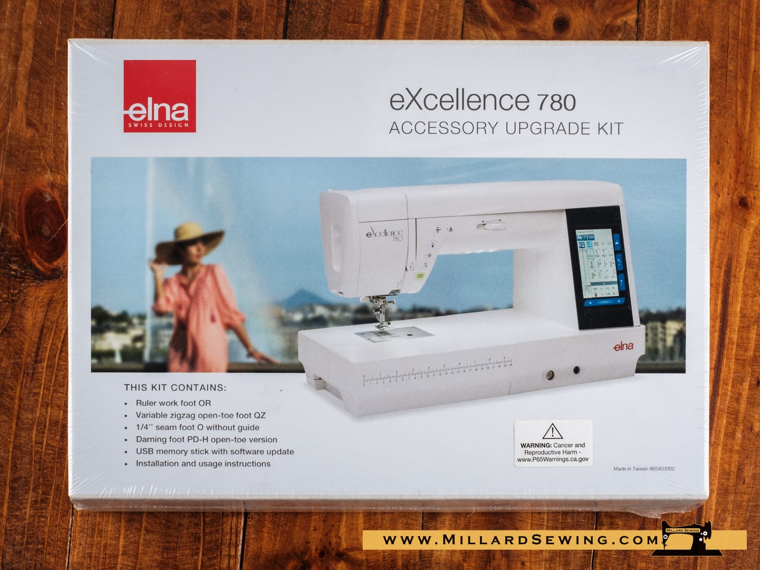 Accessory Upgrade Kit for Elna eXcellence 780 Sewing Machine