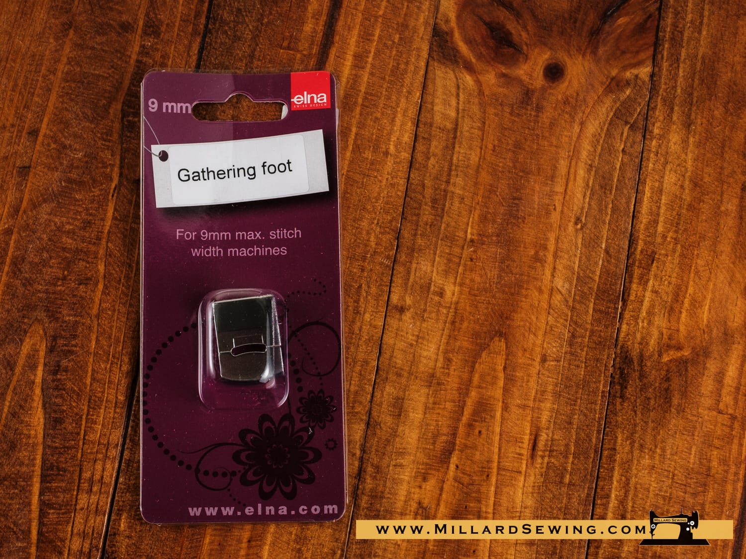 Gathering Foot for 9mm Elna & Janome/New Home Sewing Machines