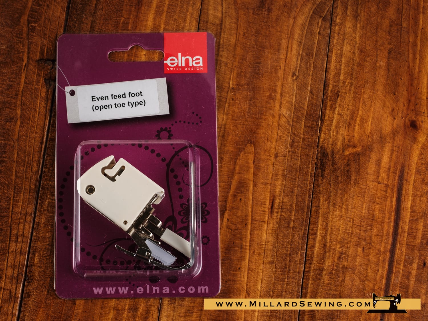 Walking Foot, Open-Toe, with Quilt Guide for Elna, Janome/New Home & Kenmore Sewing Machines - Image 3