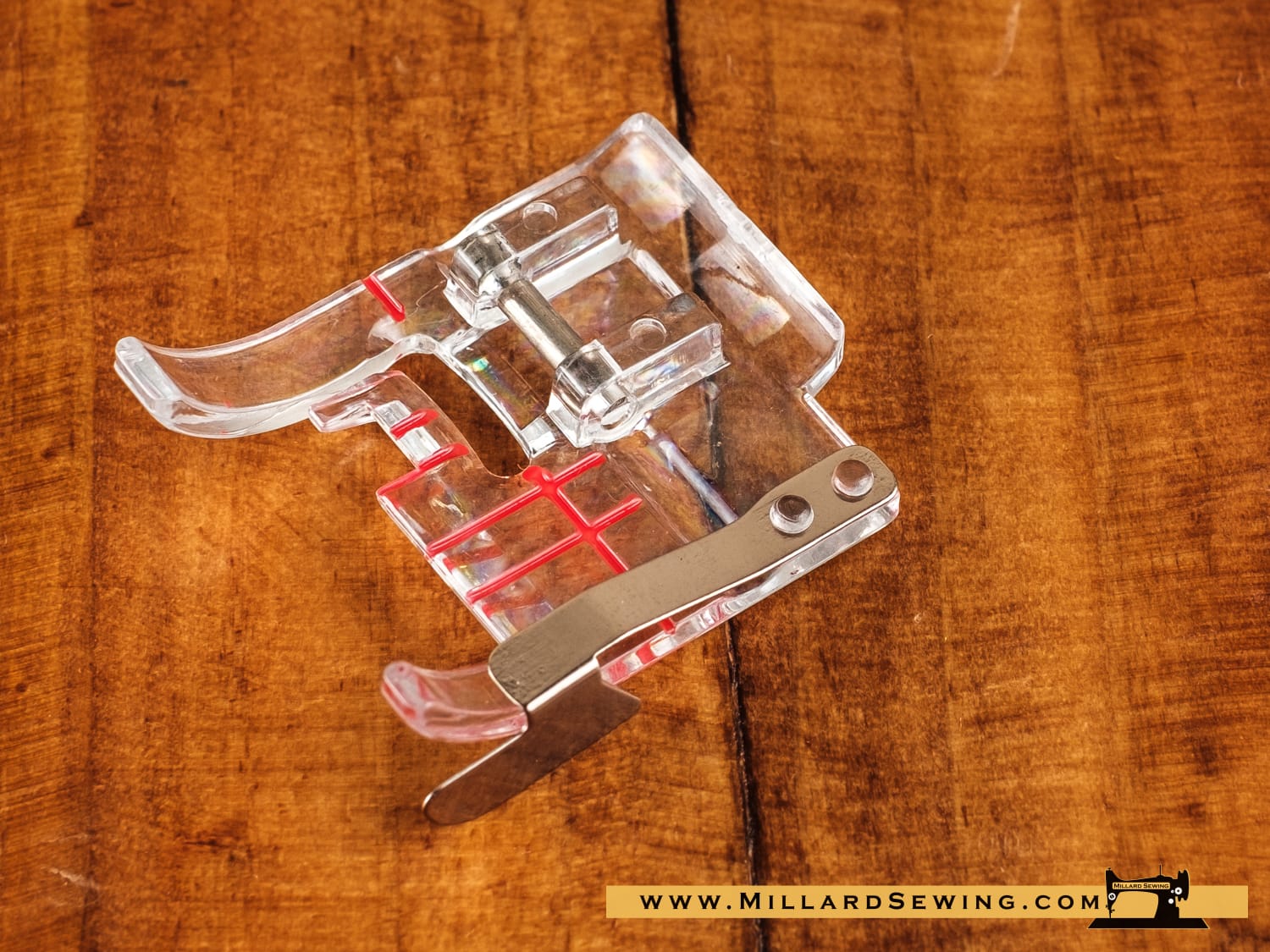Clear Seam Guide Foot for Most Husqvarna Viking Sewing Machines