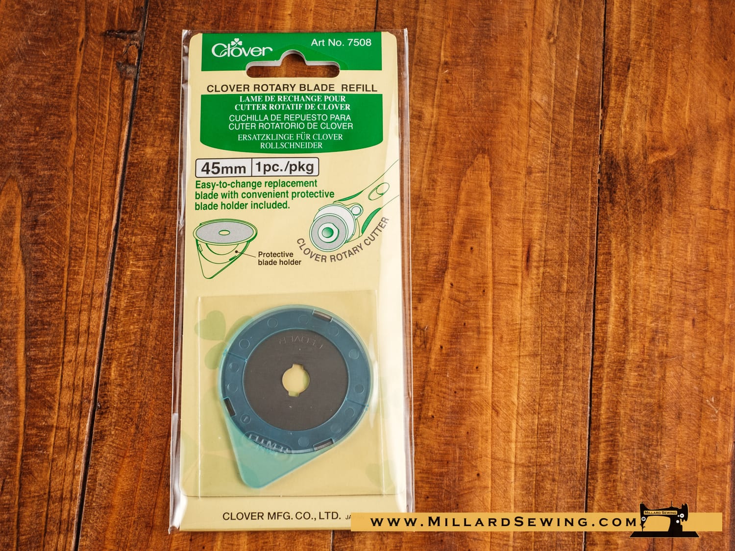 Rotary Cutter Replacement Blades, (45mm) by Clover