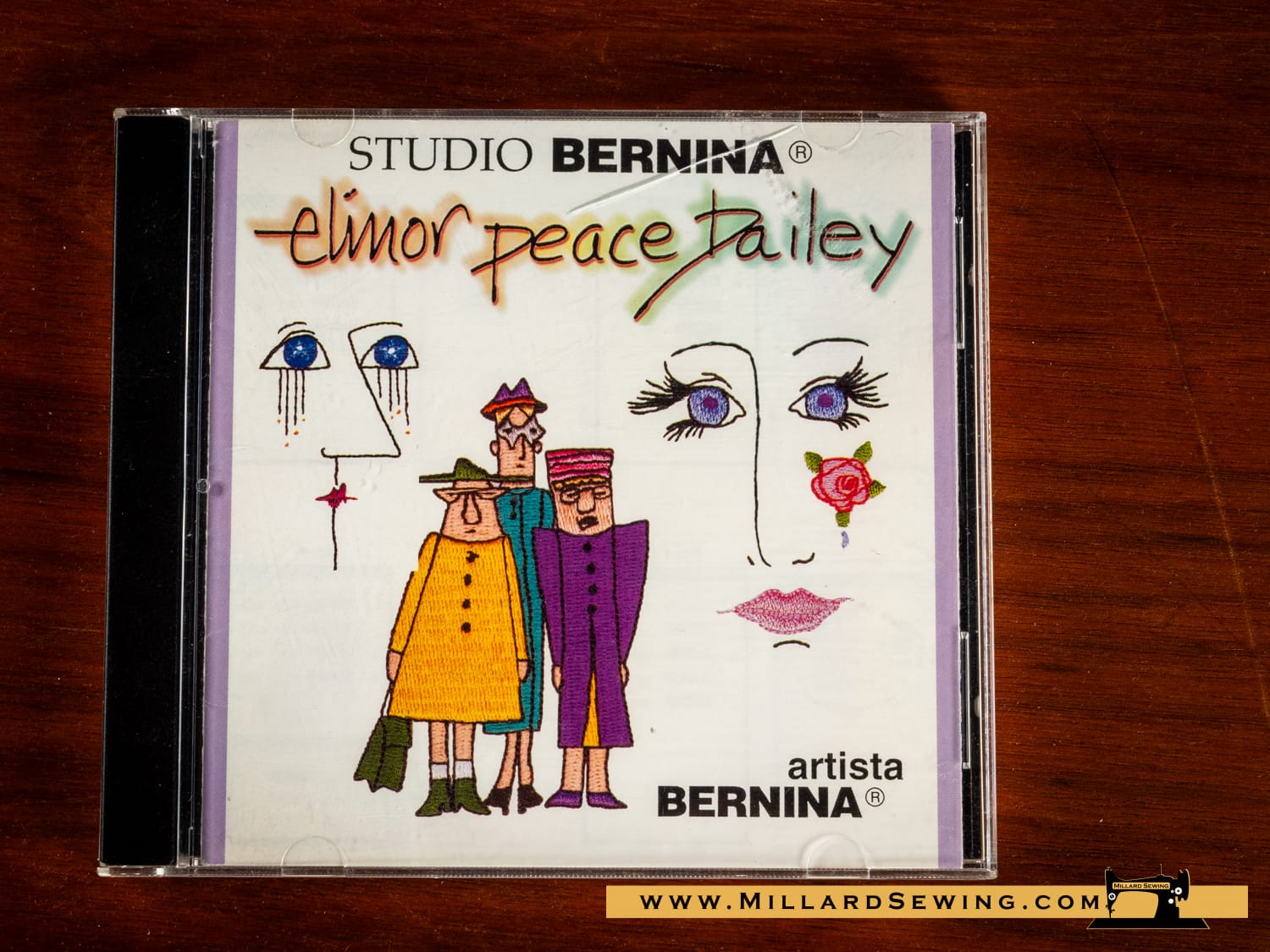 Embroidery Card for Bernina Artista Sewing Machines