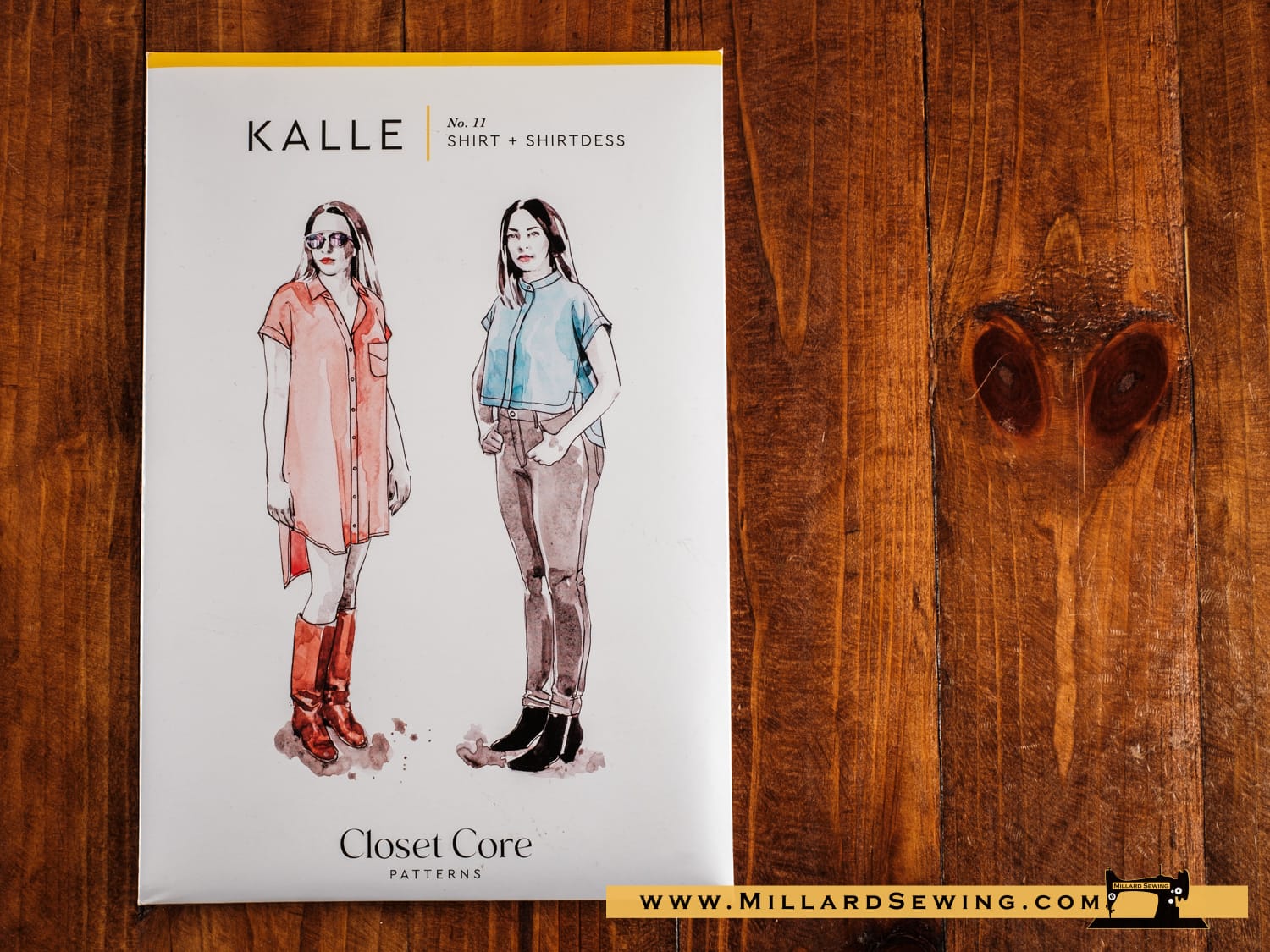 Top Pattern, Kalle by Closet Core Patterns