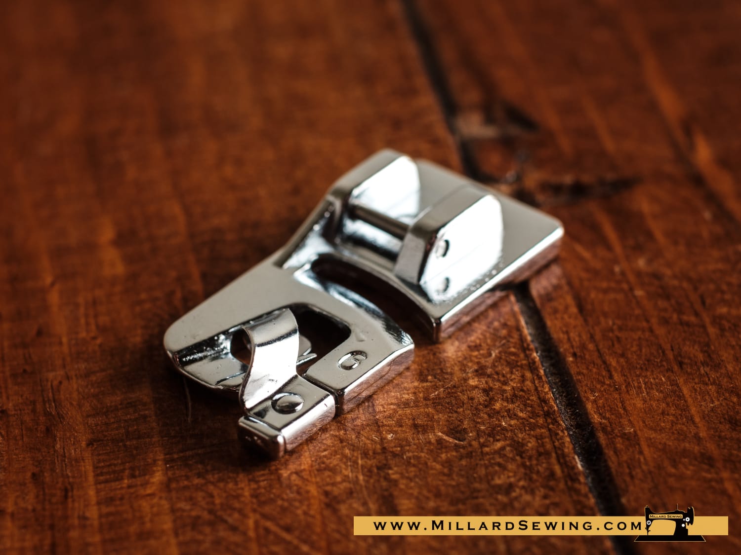 Rolled Hem Foot, 6mm For Snap-O-Matic Mount Sewing Machines