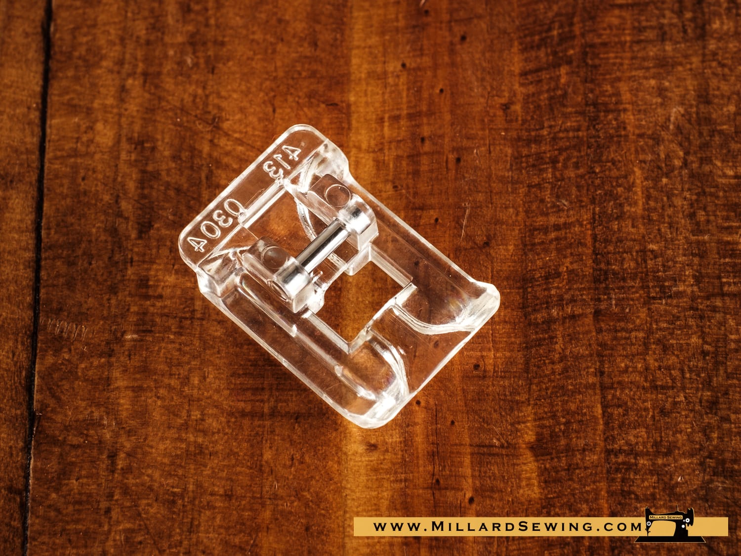 Embellishment Foot, Clear (2-3mm) for Most Models of Husqvarna Viking Sewing Machines