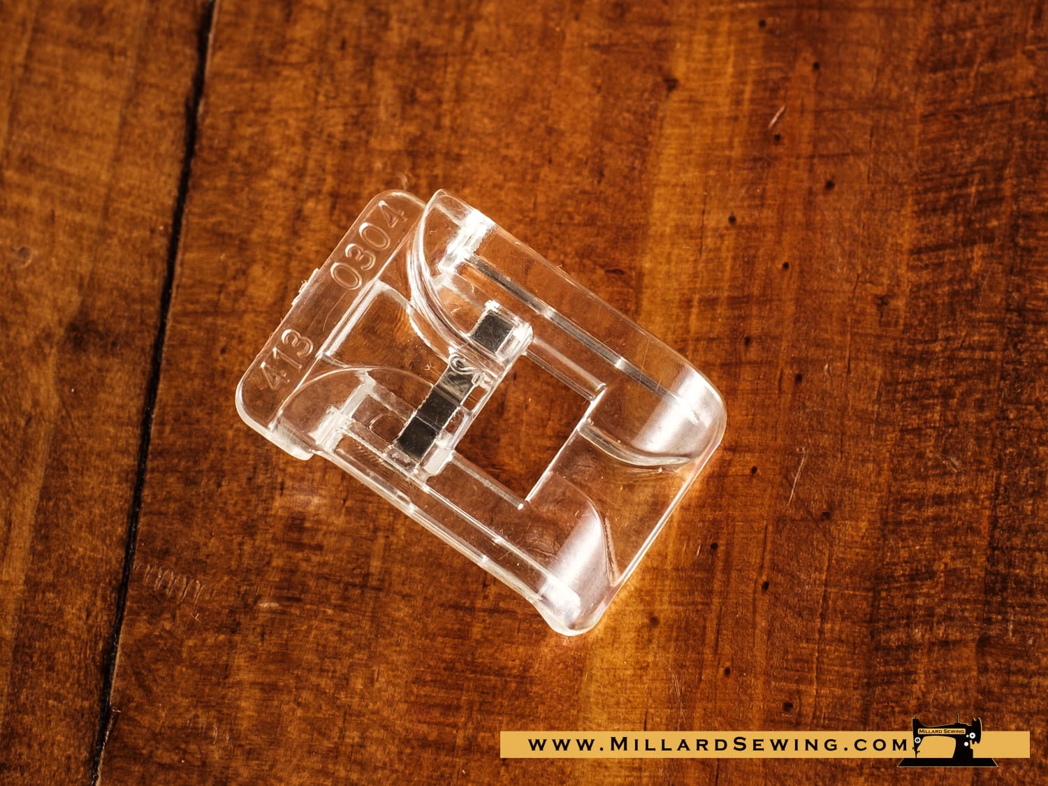 Embellishment Foot, Clear (2-3mm) for Most Models of Husqvarna Viking Sewing Machines - Image 2