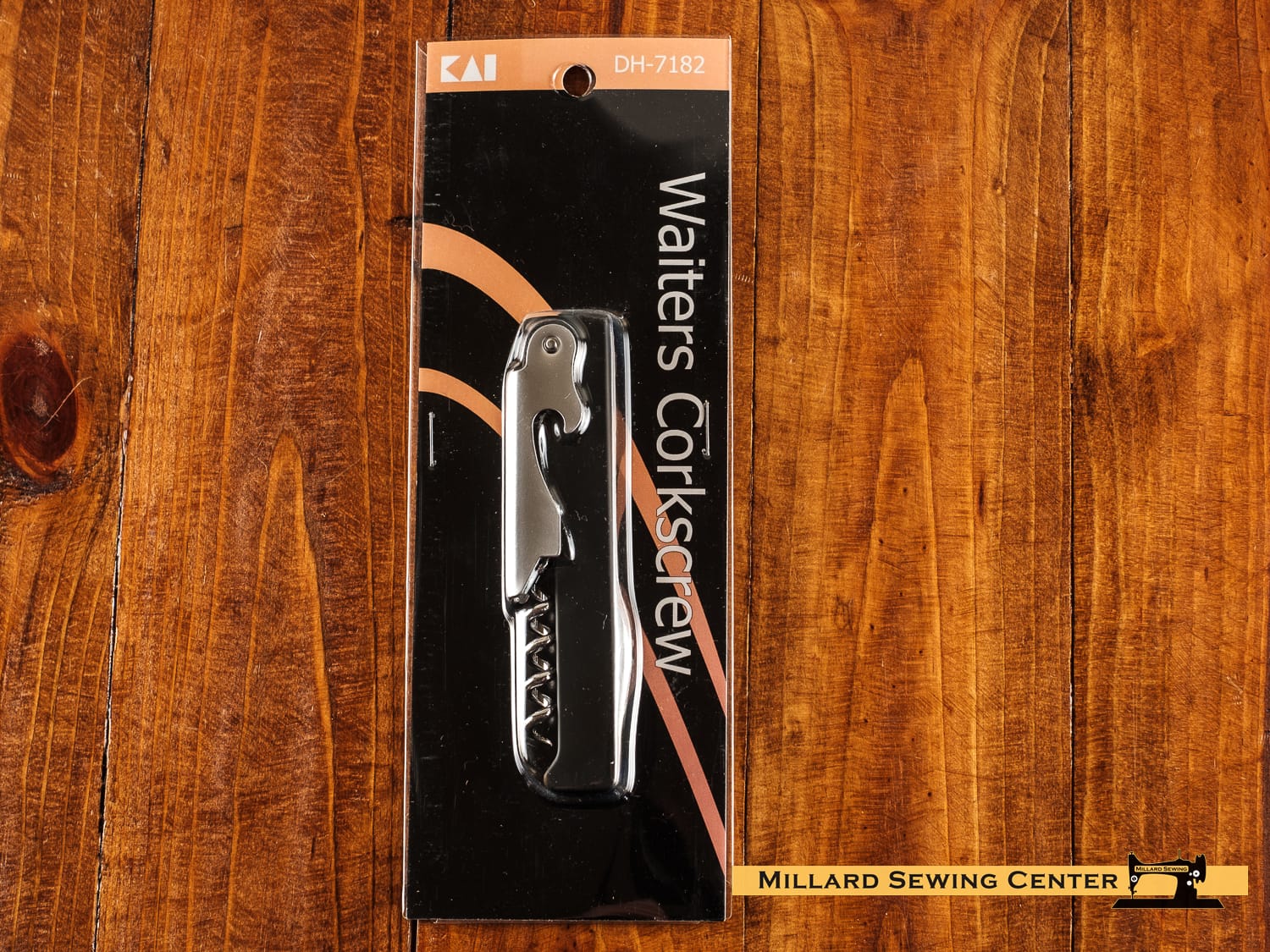 Corkscrew, Traditional Folding Waiter Type by Kai