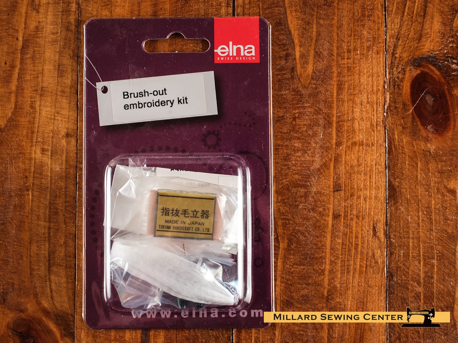 Brush-out Embroidery Kit for Elna & Janome Sewing Machines - Image 2