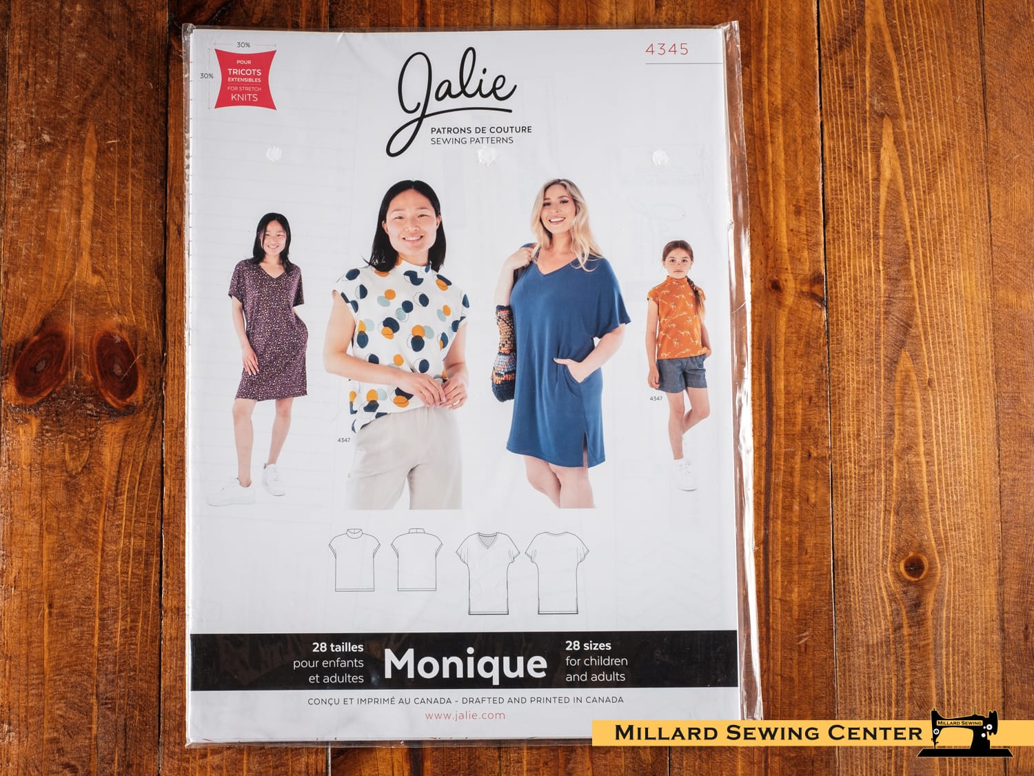 Shirt Pattern, Monique by Jalie Patterns
