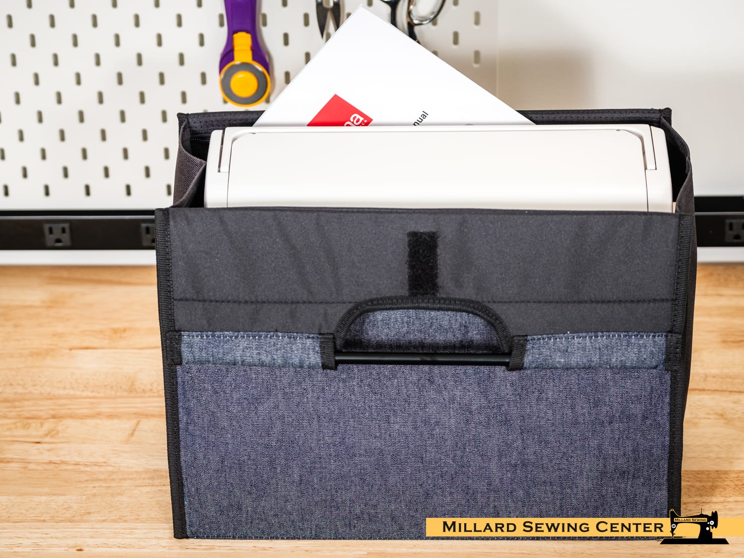 Fabric Cover, Jeans Semi Hard Case by Elna - Image 2