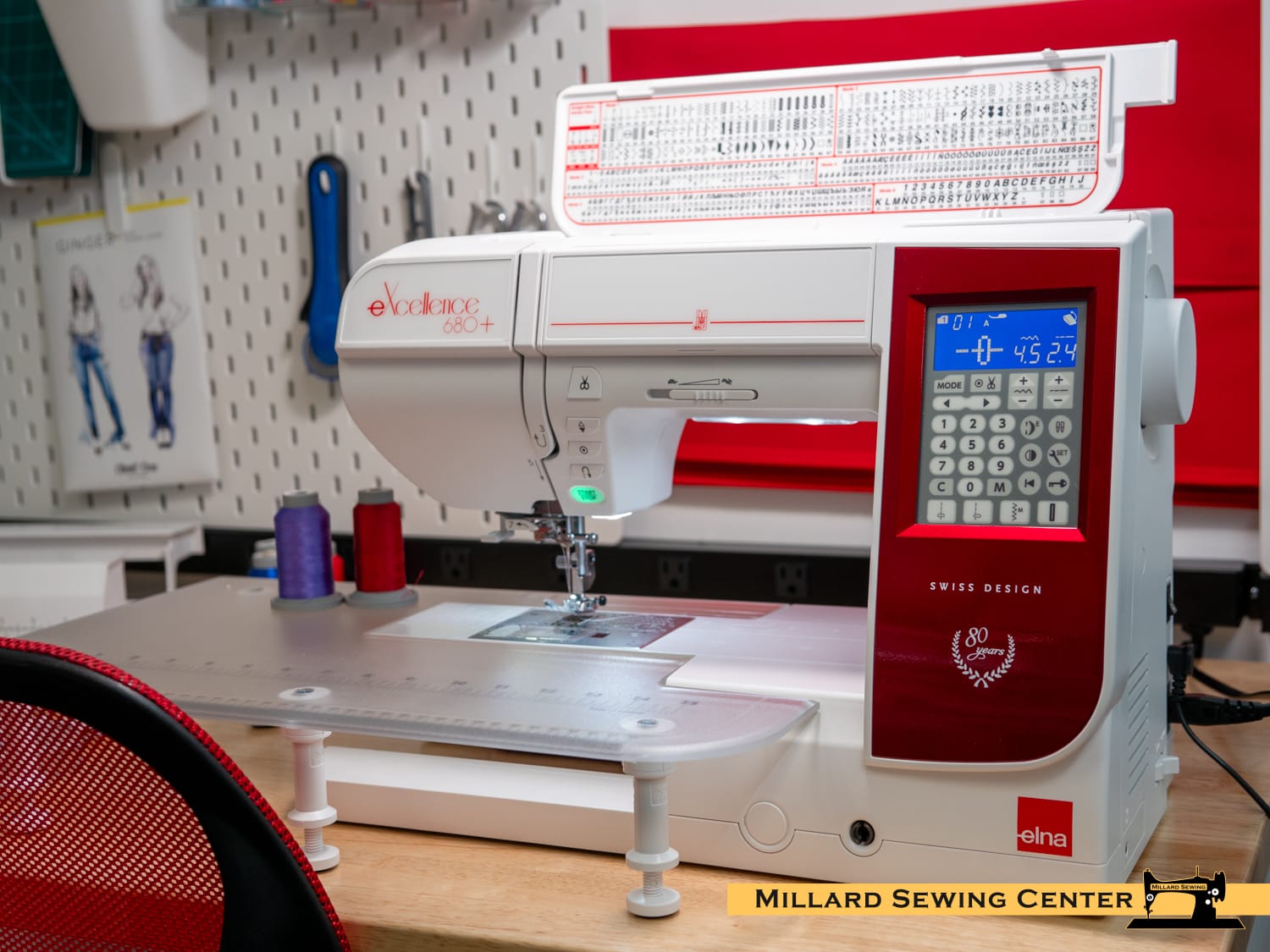 Elna eXcellence 680+ Fashion & Decor Edition Premium Computerized Sewing Machine