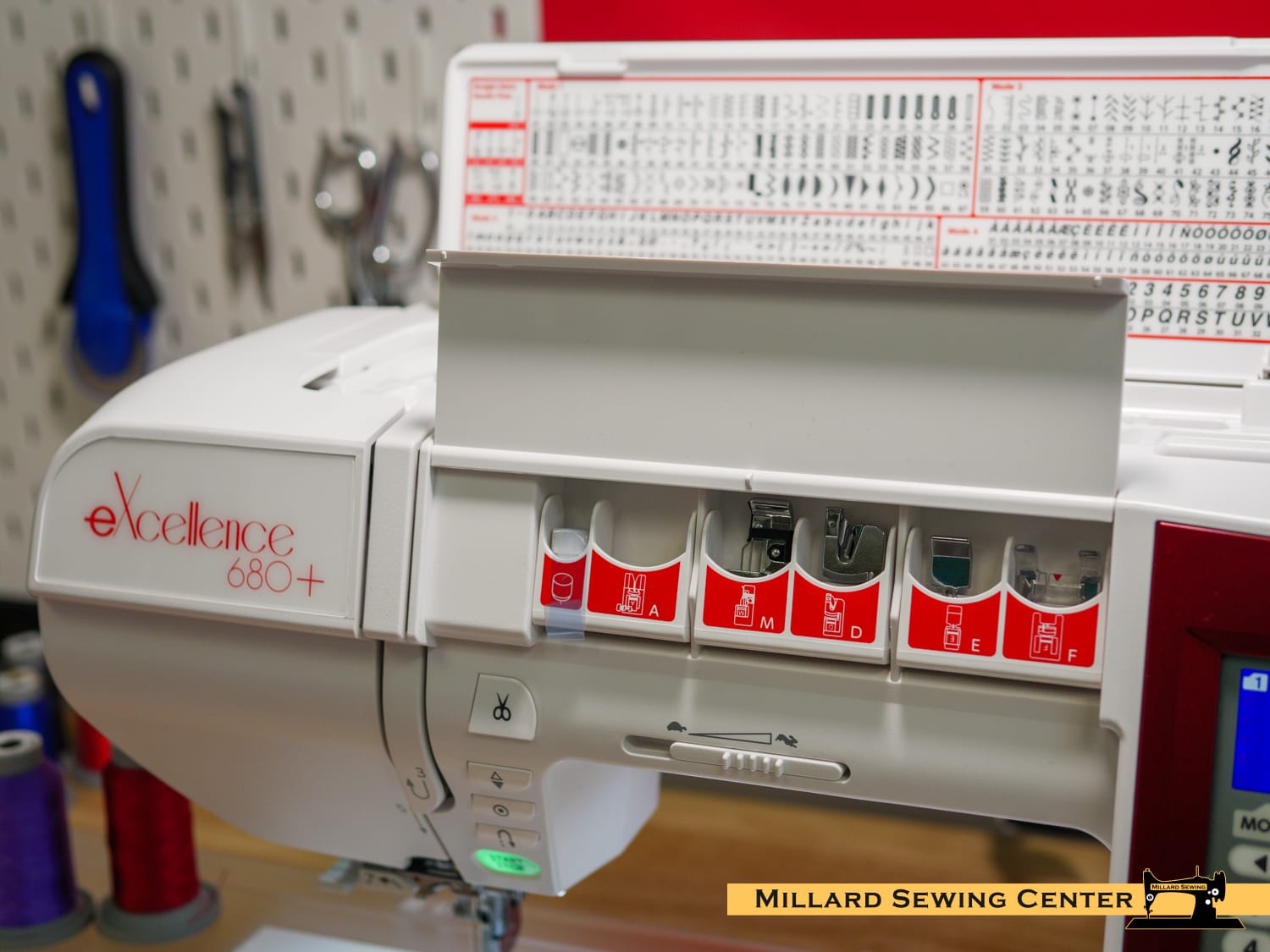 Elna eXcellence 680+ Fashion & Decor Edition Premium Computerized Sewing Machine - Image 12