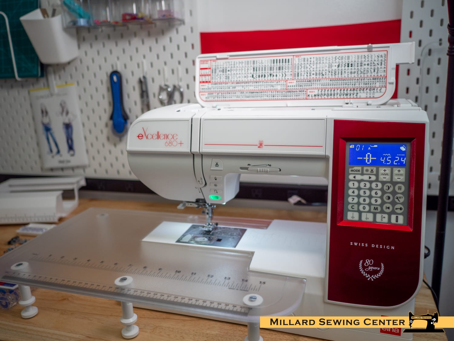 Elna eXcellence 680+ Fashion & Decor Edition Premium Computerized Sewing Machine - Image 10