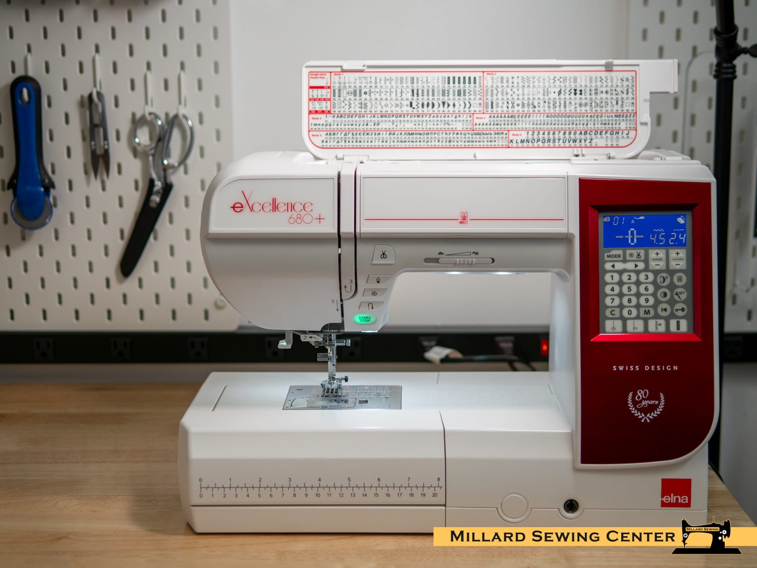 Elna eXcellence 680+ Fashion & Decor Edition Premium Computerized Sewing Machine - Image 9