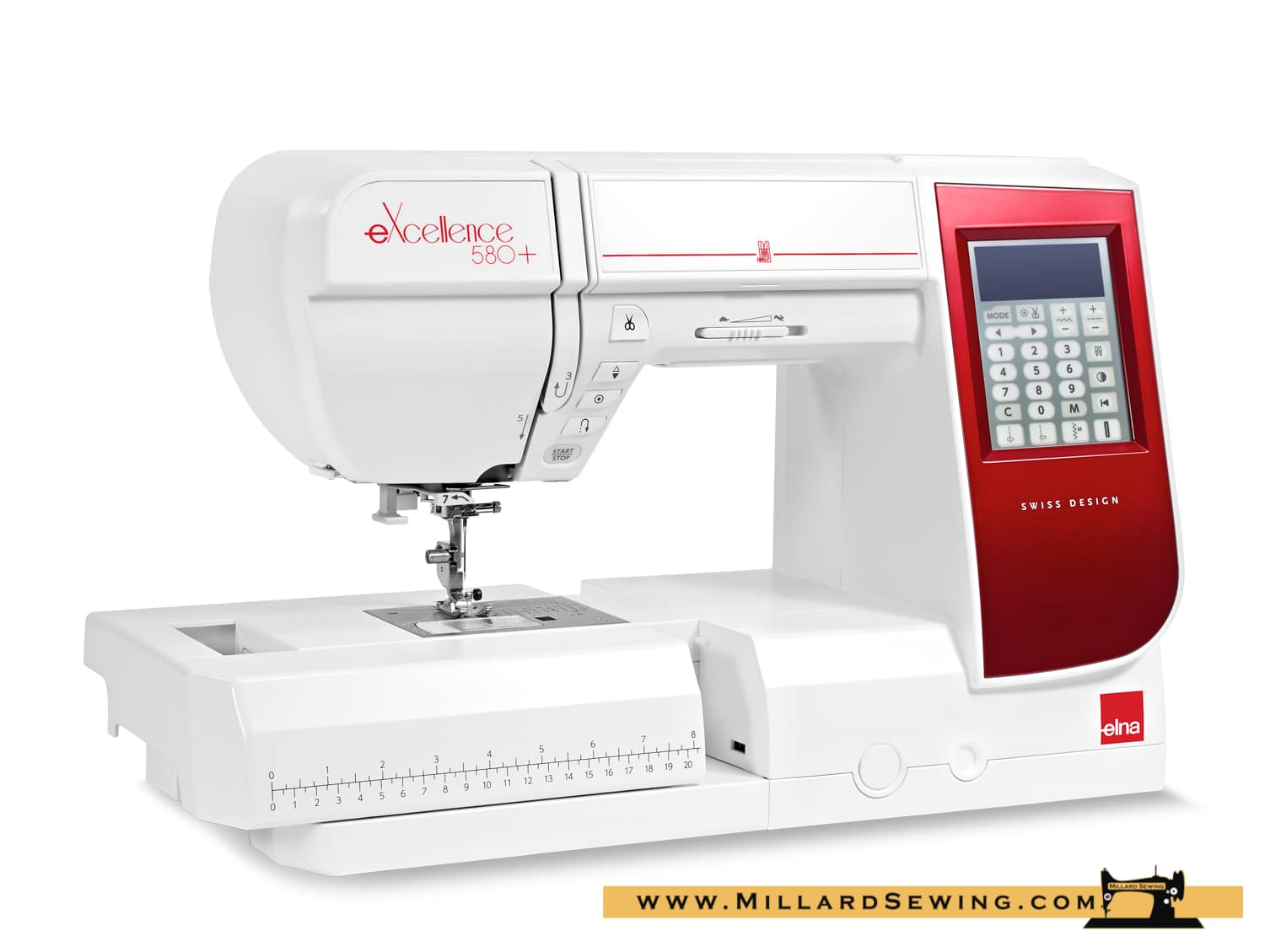 Elna eXcellence 580+ Premium Computerized Sewing Machine - Image 5