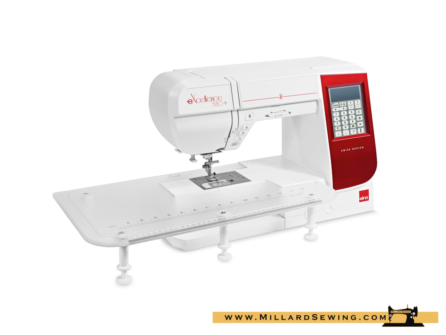 Elna eXcellence 580+ Premium Computerized Sewing Machine - Image 2
