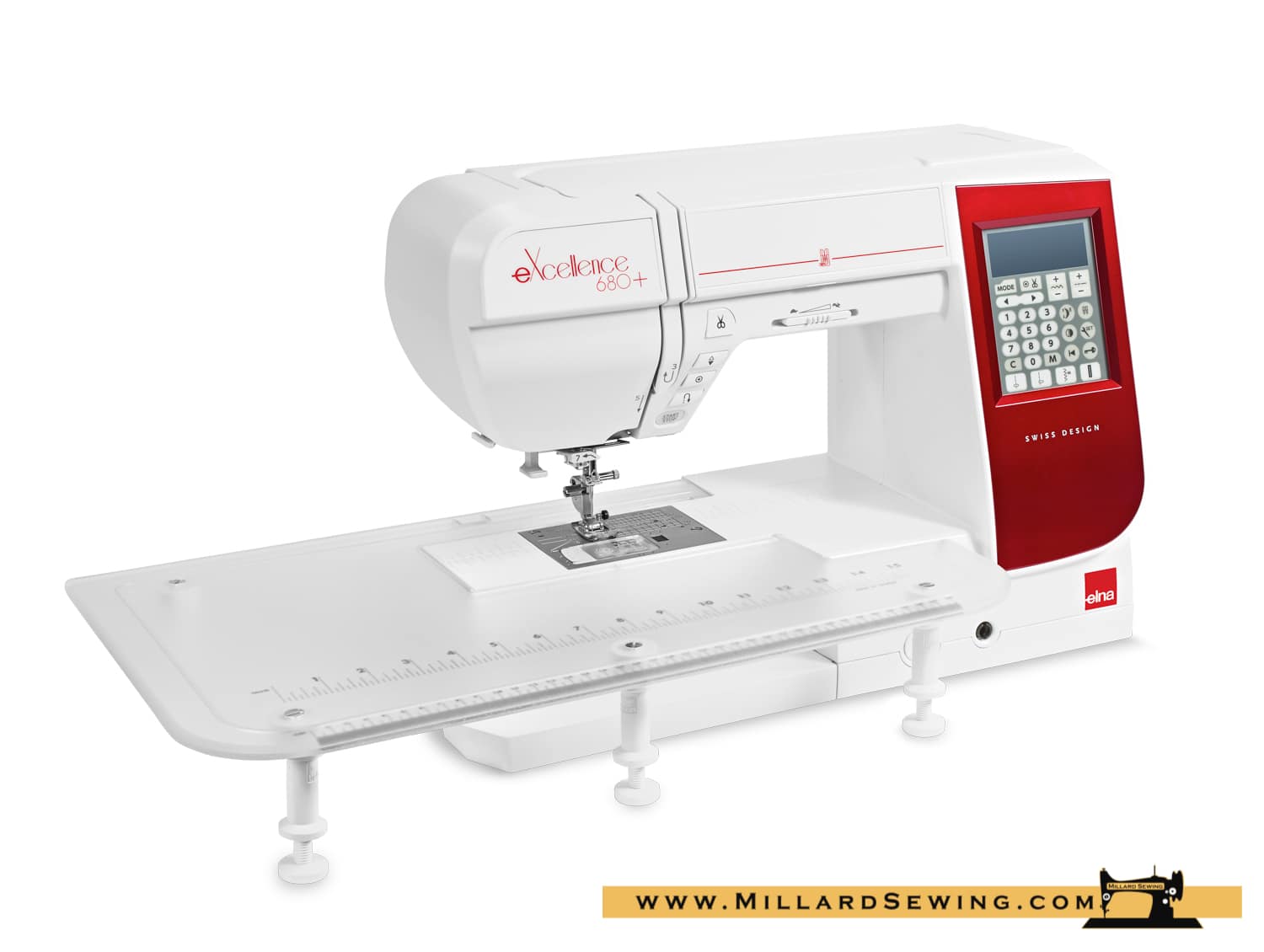 Elna eXcellence 680+ Fashion & Decor Edition Premium Computerized Sewing Machine - Image 2