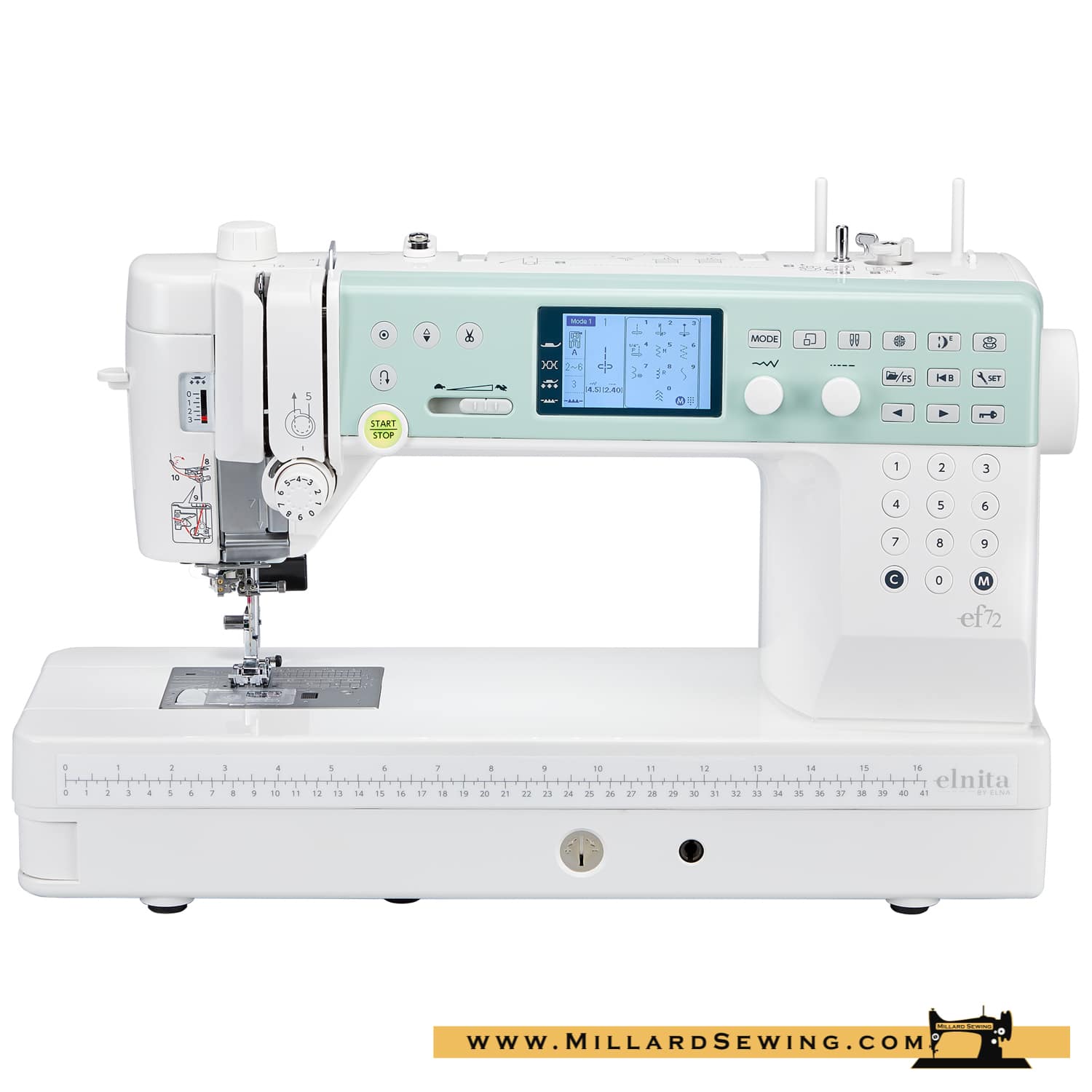 Elnita EF72 Premium Computerized Sewing Machine by Elna