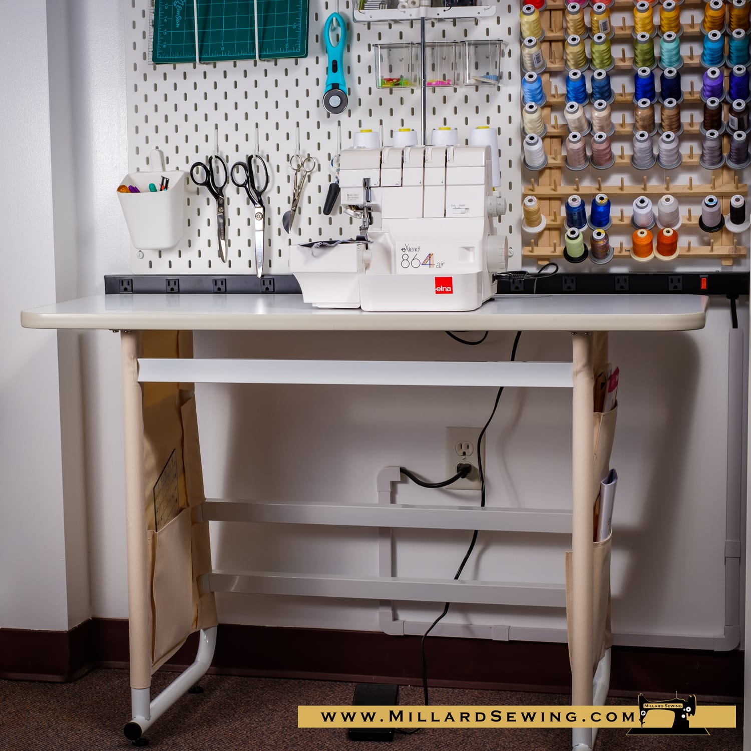 Side Table With Flat Top by Janome